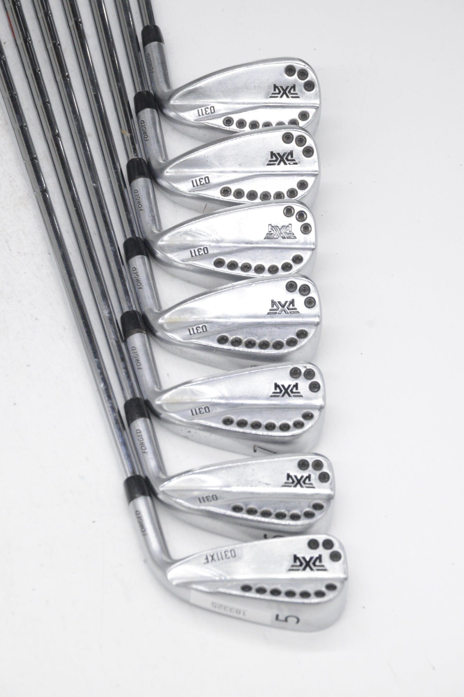 PXG 0311 Chrome 5-GW Iron Set S Flex Std Length Golf Clubs GolfRoots
