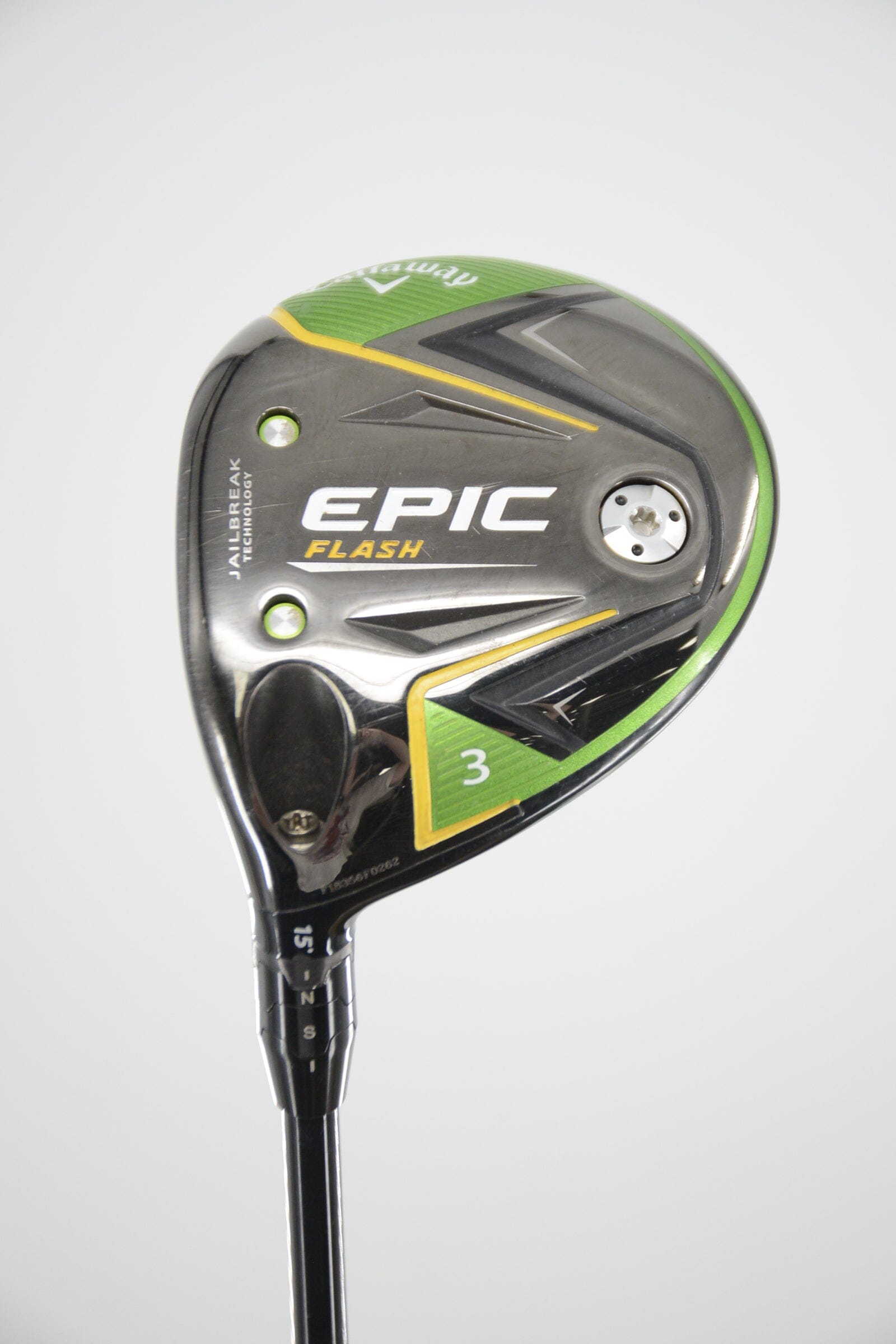 Lefty Callaway Epic Flash 3 Wood S Flex 42.75" Golf Clubs GolfRoots