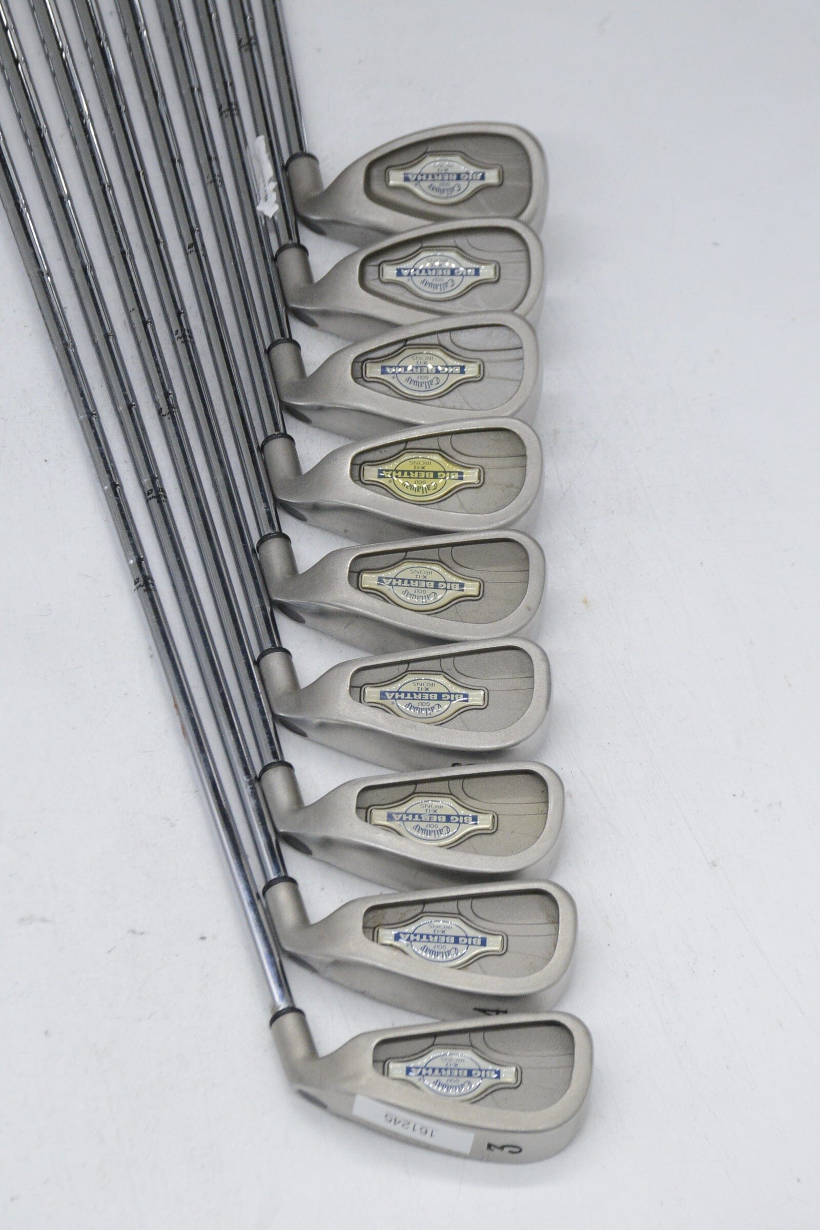 Callaway Big Bertha X-12 3-SW Iron Set R Flex Std Length Golf Clubs GolfRoots