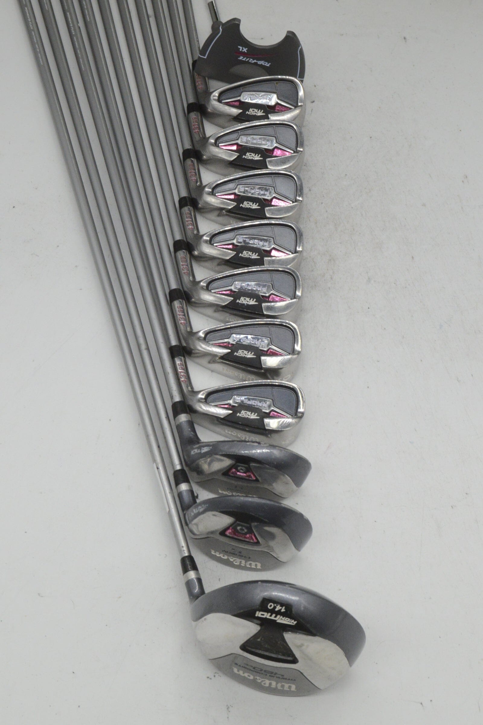 Women's Wilson Profile 431SS Mixed Full Set W Flex -0.25" Golf Clubs GolfRoots