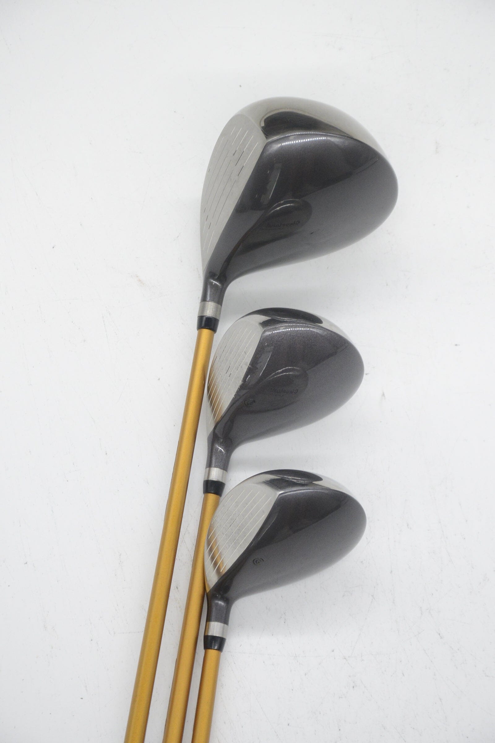 Cleveland Launcher 400 D, 3W, 5W Wood Set S Flex Golf Clubs GolfRoots