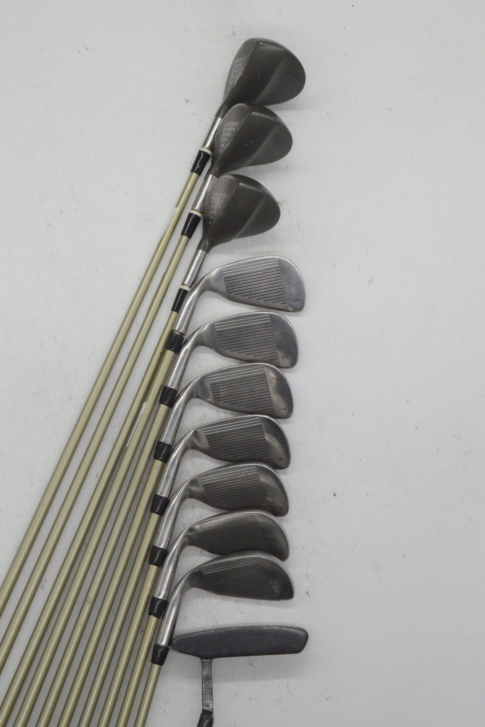 Lange 1 Mixed Full Set R Flex -0.75" Golf Clubs GolfRoots