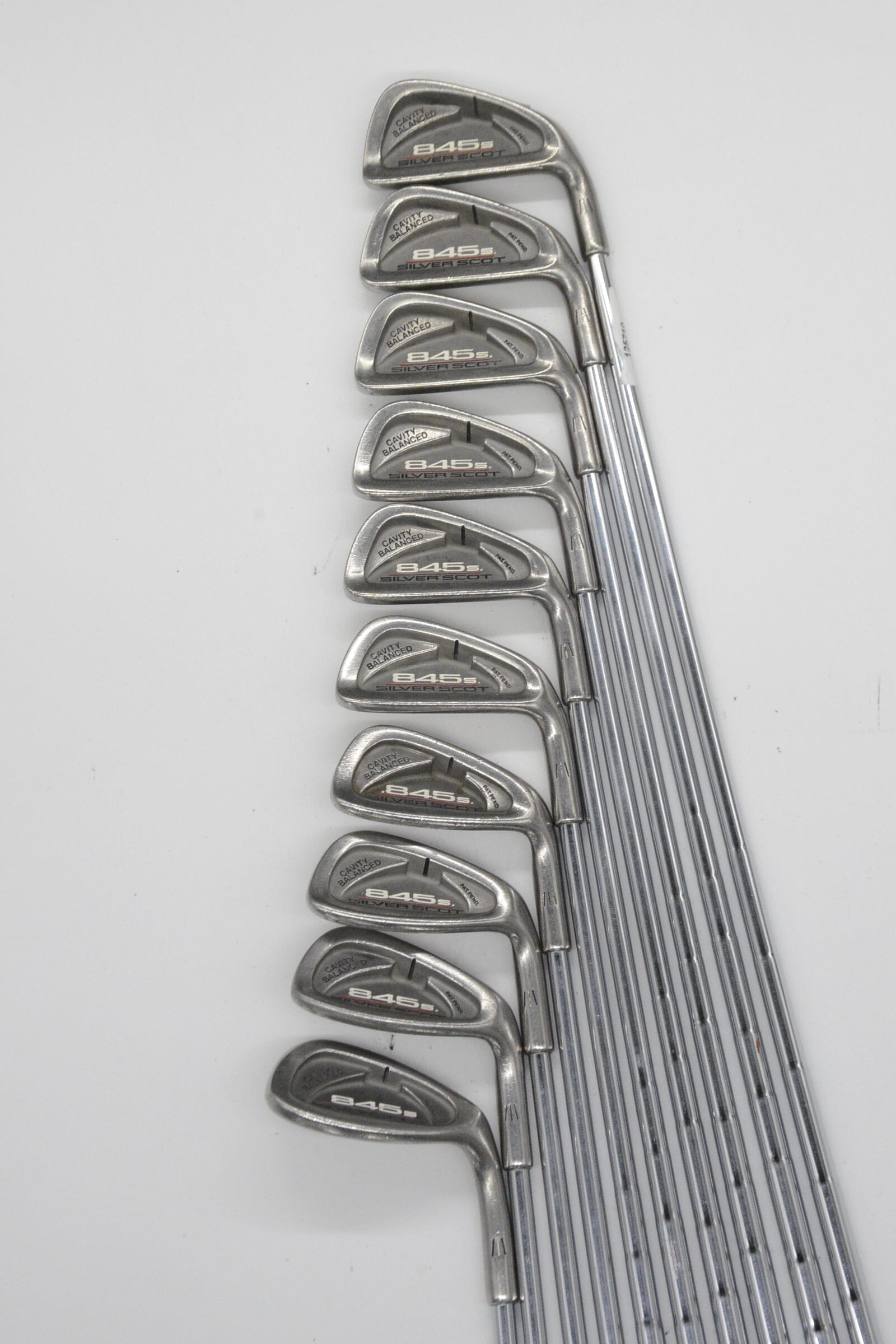 Tommy Armour 845S Silver Scot 2-PW, SW Iron Set S Flex Std Length Golf Clubs GolfRoots