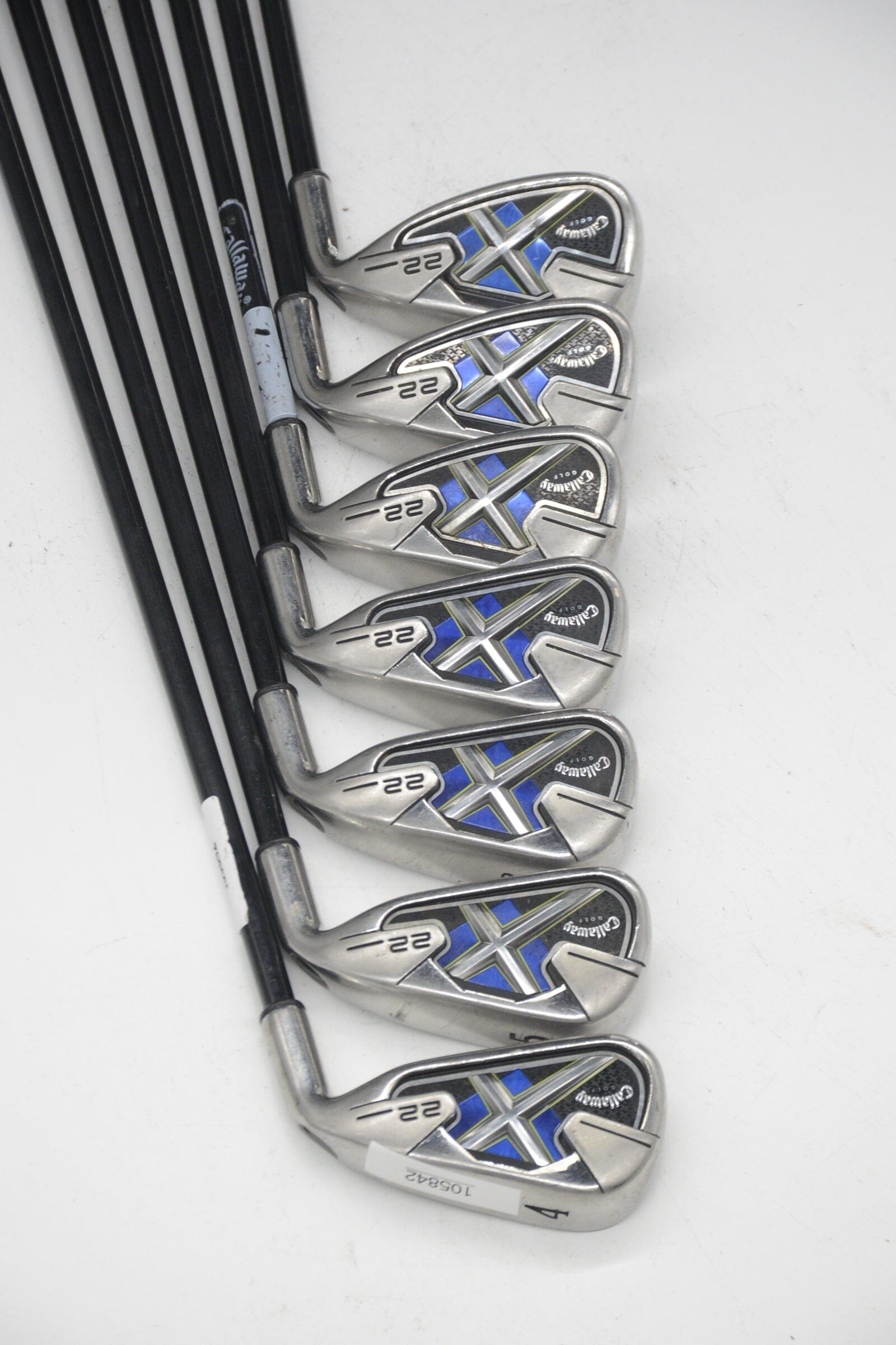 Callaway X-22 4-PW Iron Set R Flex -0.5" Golf Clubs GolfRoots