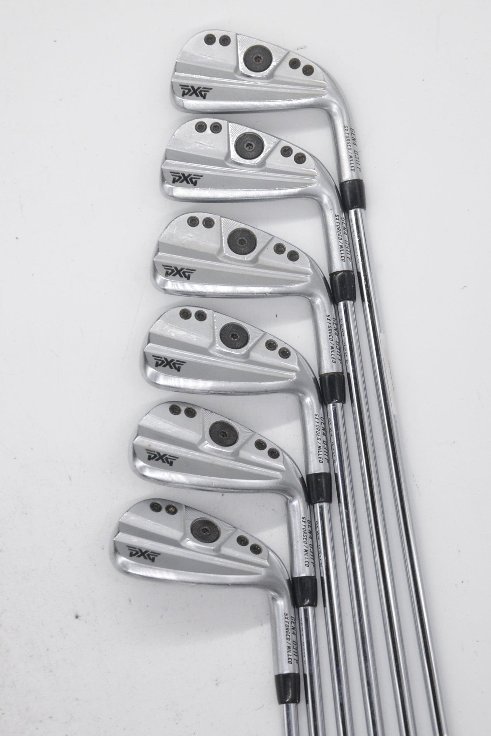 PXG 0311P Gen 4 5-PW Iron Set R Flex +0.5" Golf Clubs GolfRoots