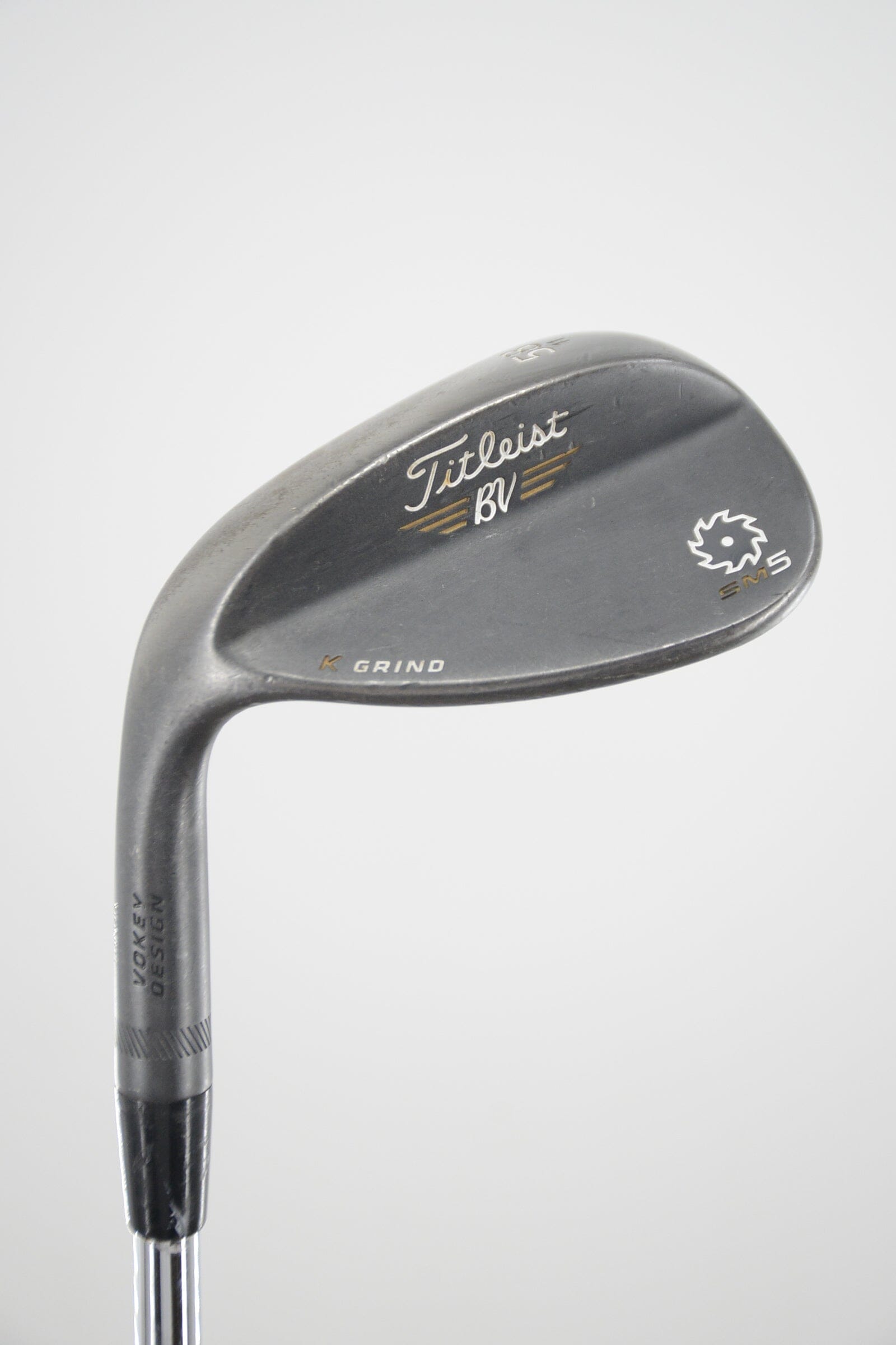 Lefty Titleist Vokey SM5 Raw Black 58 Degree Wedge S Flex 35" Golf Clubs GolfRoots