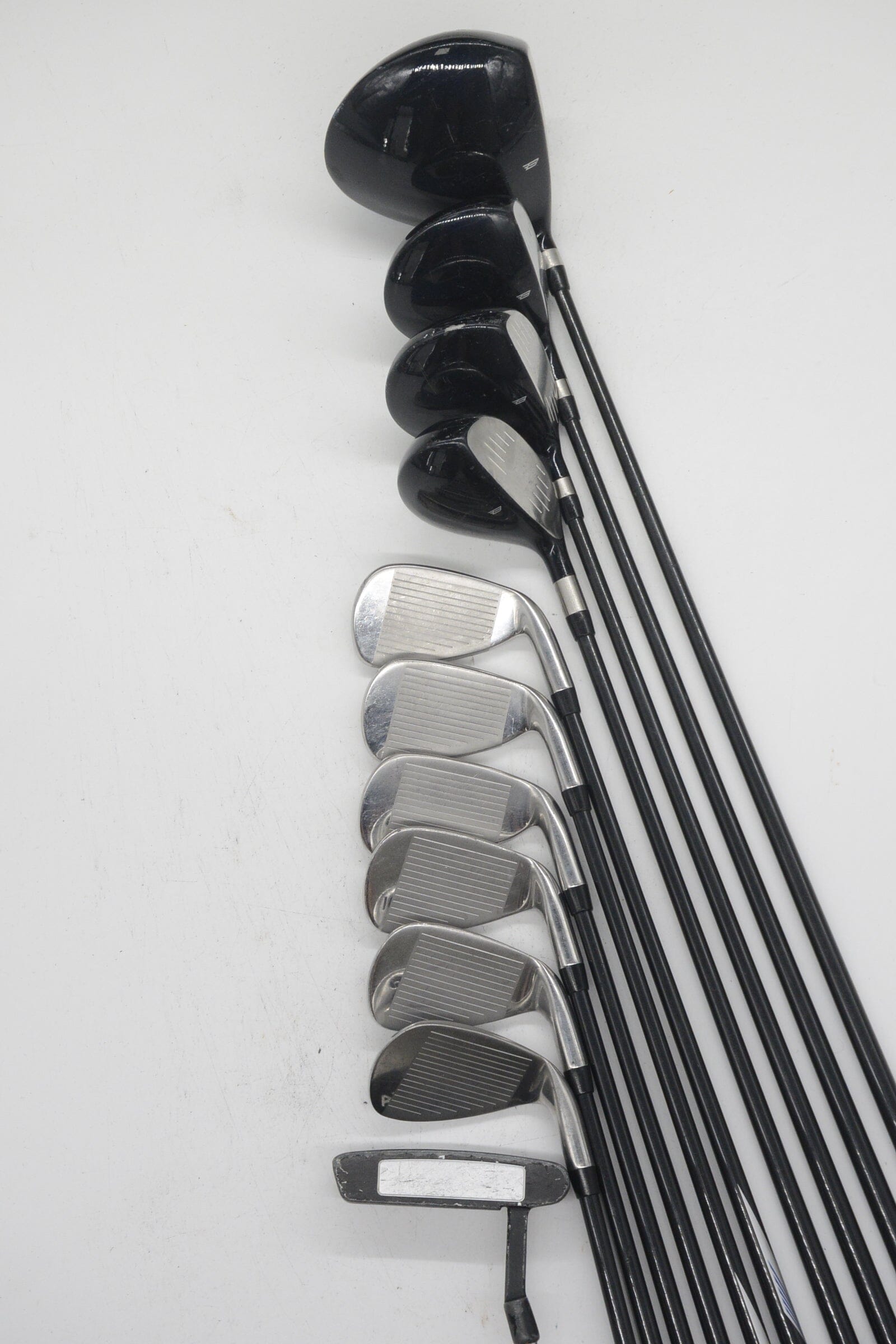 Lefty Tour Edge Bazooka 360 (Missing PW) Mixed Full Set SR Flex -0.5" Golf Clubs GolfRoots
