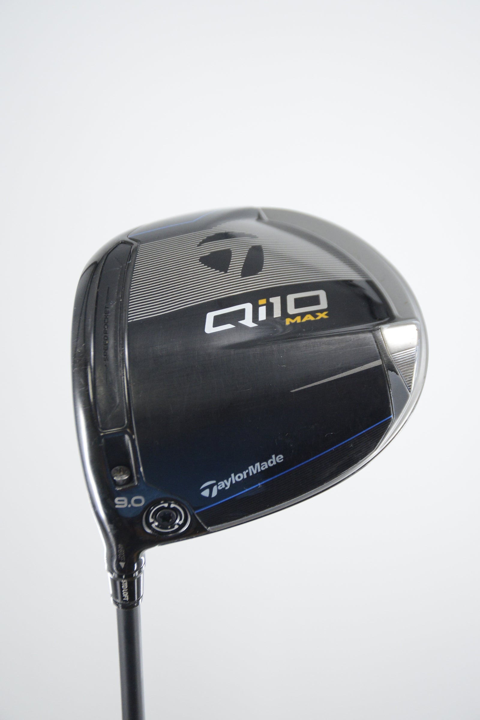Lefty TaylorMade Qi10 Max 9 Degree Driver X Flex 44.5"