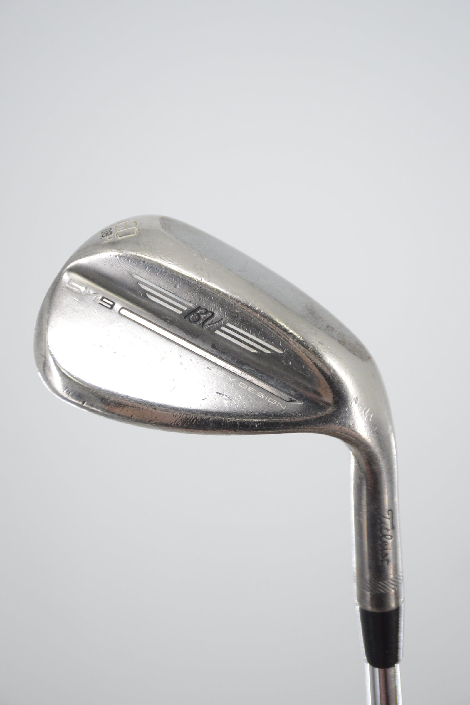Titleist Vokey SM9 Brushed Steel 60 Degree Wedge Wedge Flex 34.75" Golf Clubs GolfRoots