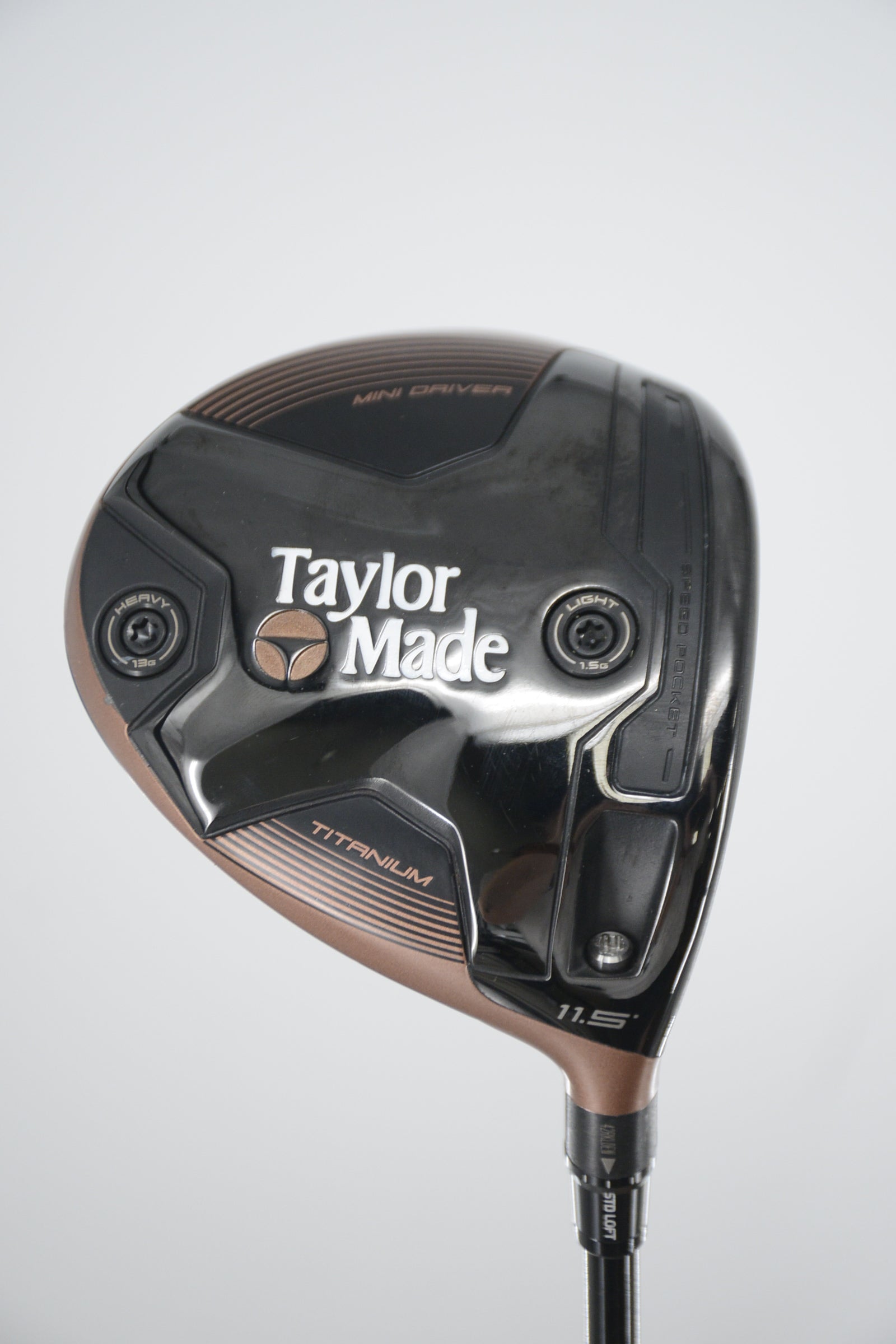 TaylorMade BRNR Mini Copper 11.5 Degree Driver S Flex 43.5"