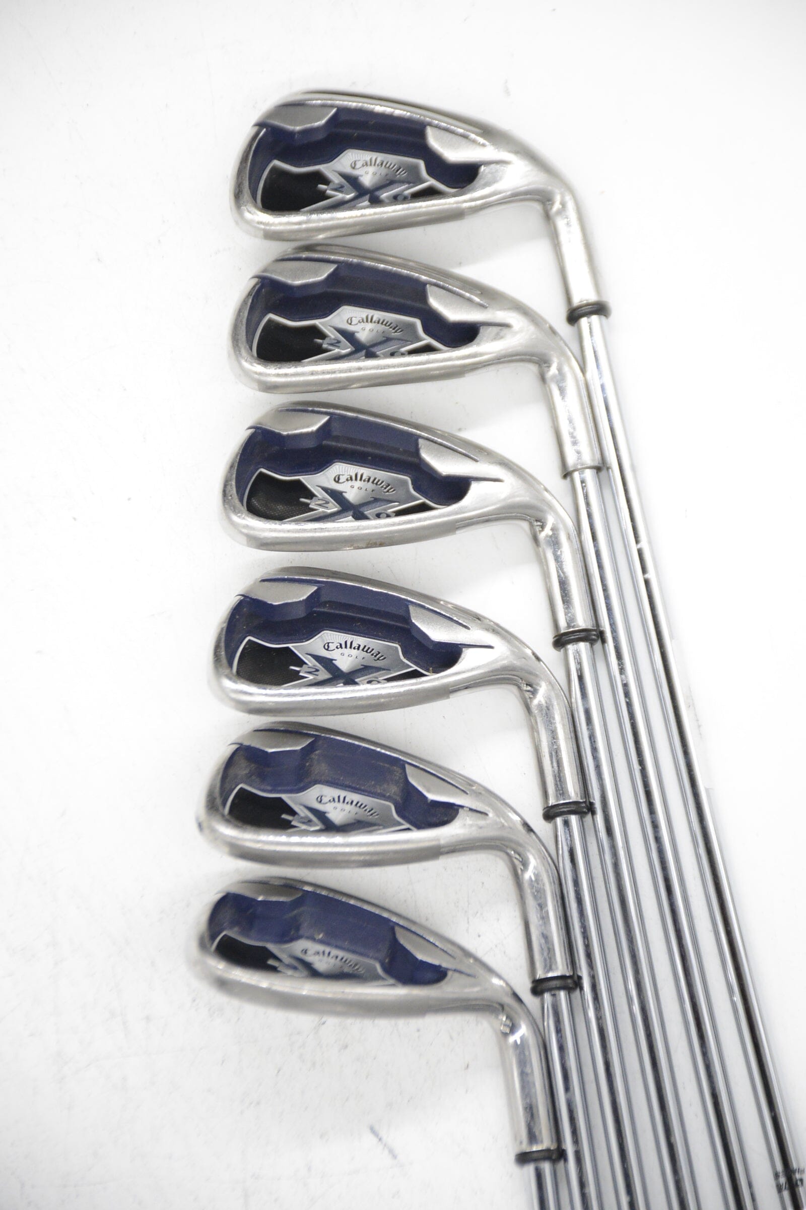 Callaway X-20 6-PW, SW Iron Set Uniflex Std Length Golf Clubs GolfRoots