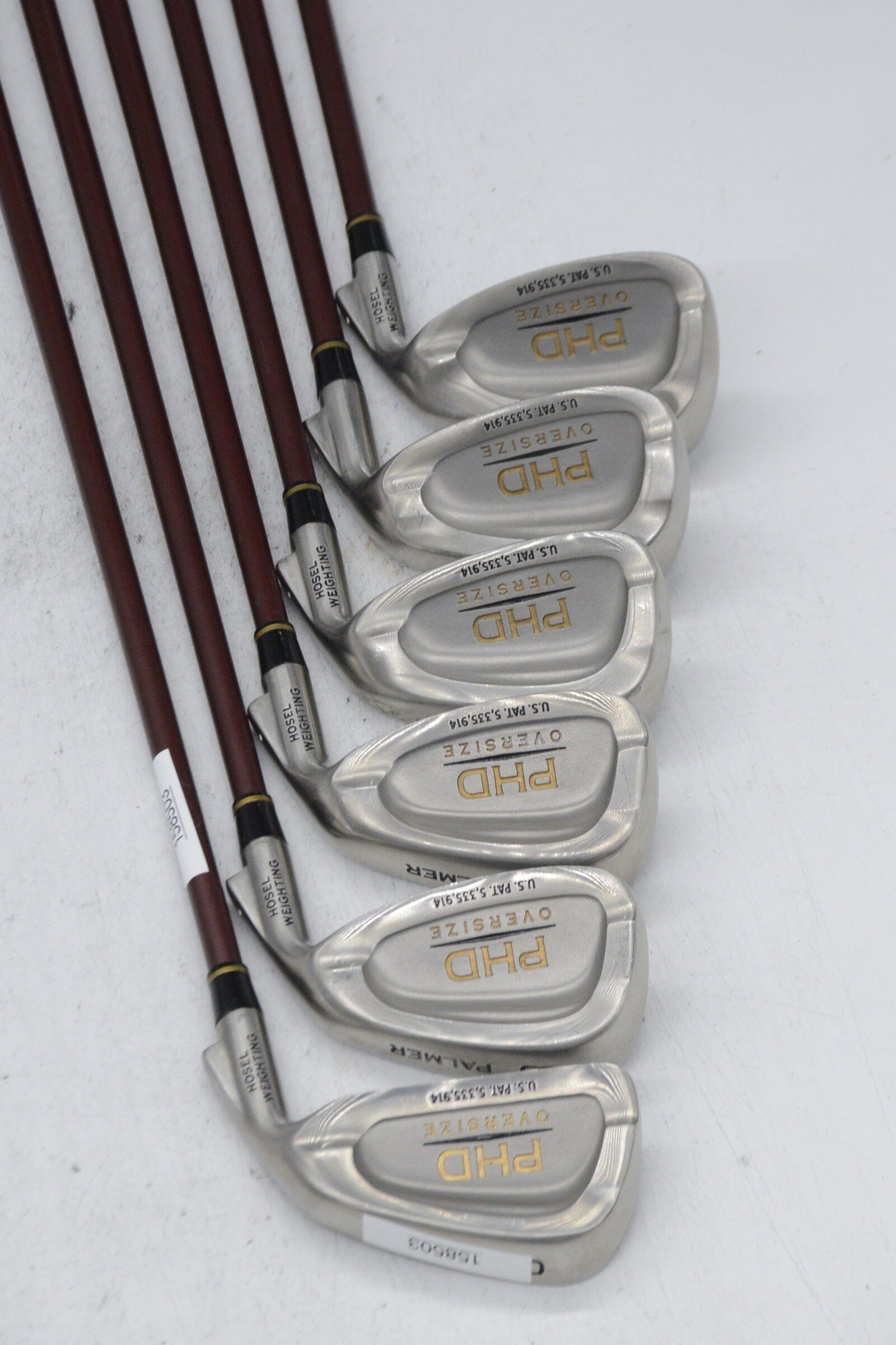 Palmer PHD Oversize 6, 8-SW Iron Set SR Flex -0.5" Golf Clubs GolfRoots