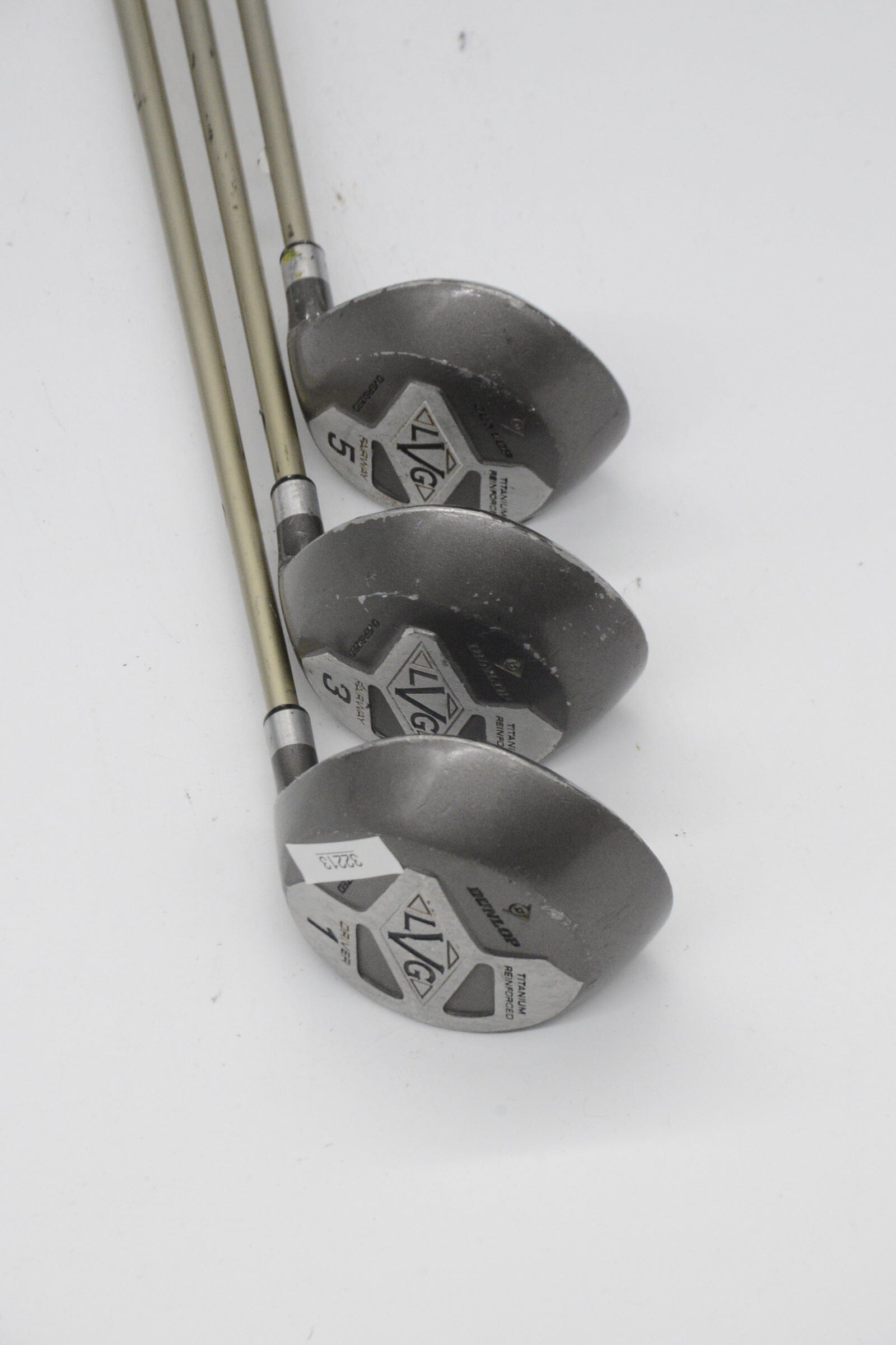 Women's MaxFli Dunlop LVG D, 3W, 5W Wood Set W Flex Golf Clubs GolfRoots