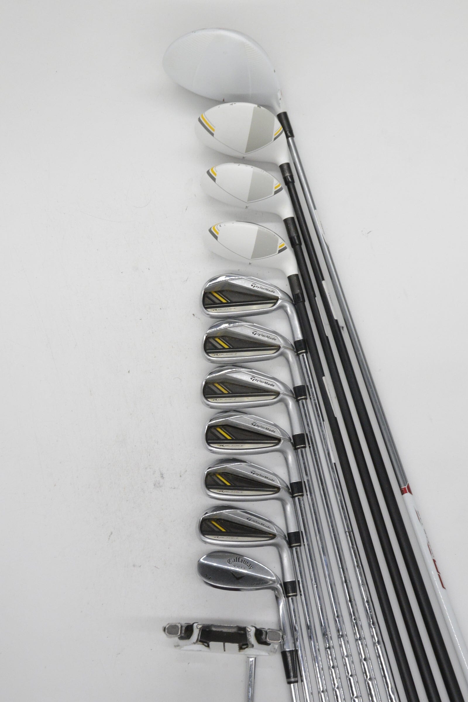 TaylorMade Rbladez Mixed Full Set S Flex +0.5" Golf Clubs GolfRoots