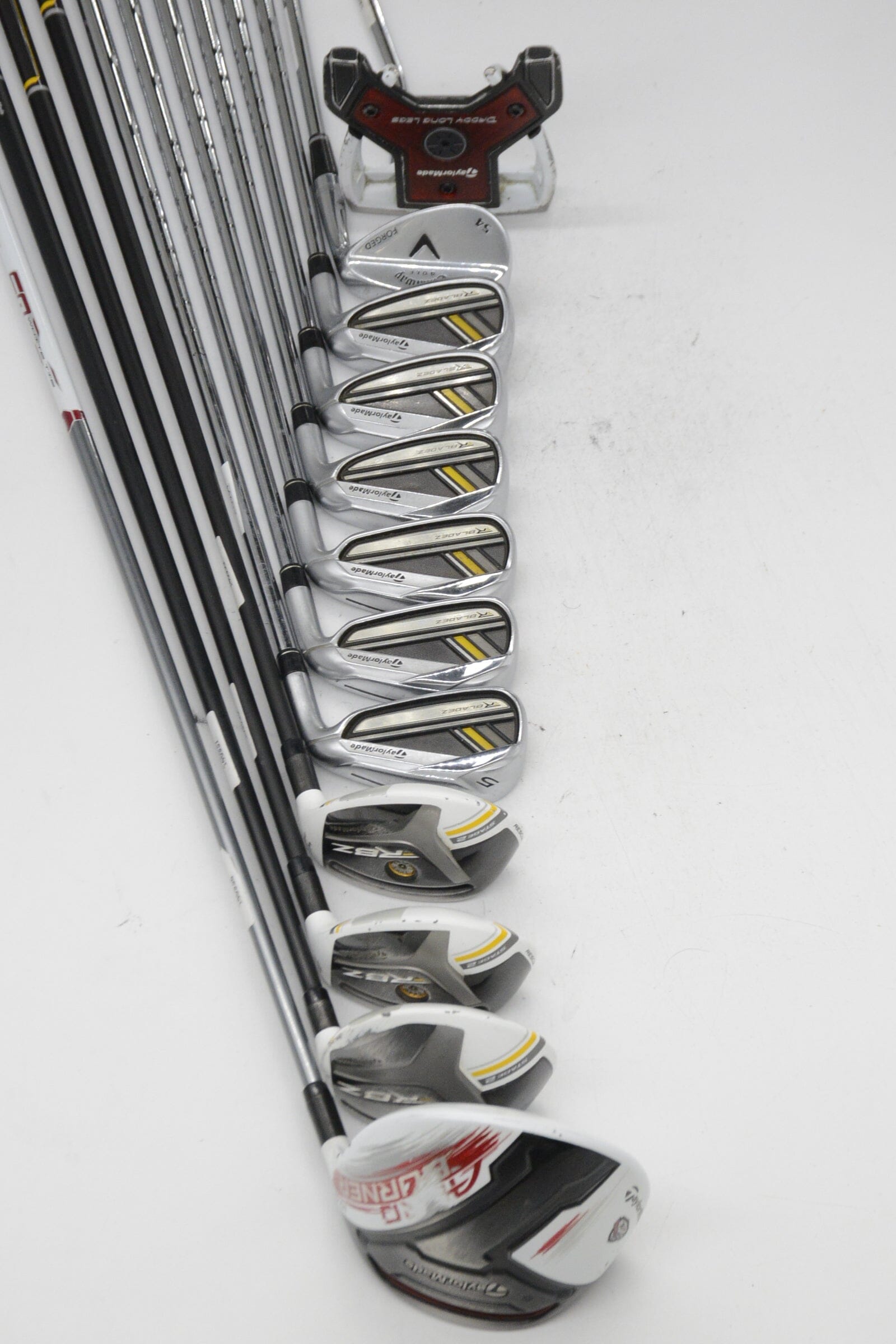 TaylorMade Rbladez Mixed Full Set S Flex +0.5" Golf Clubs GolfRoots