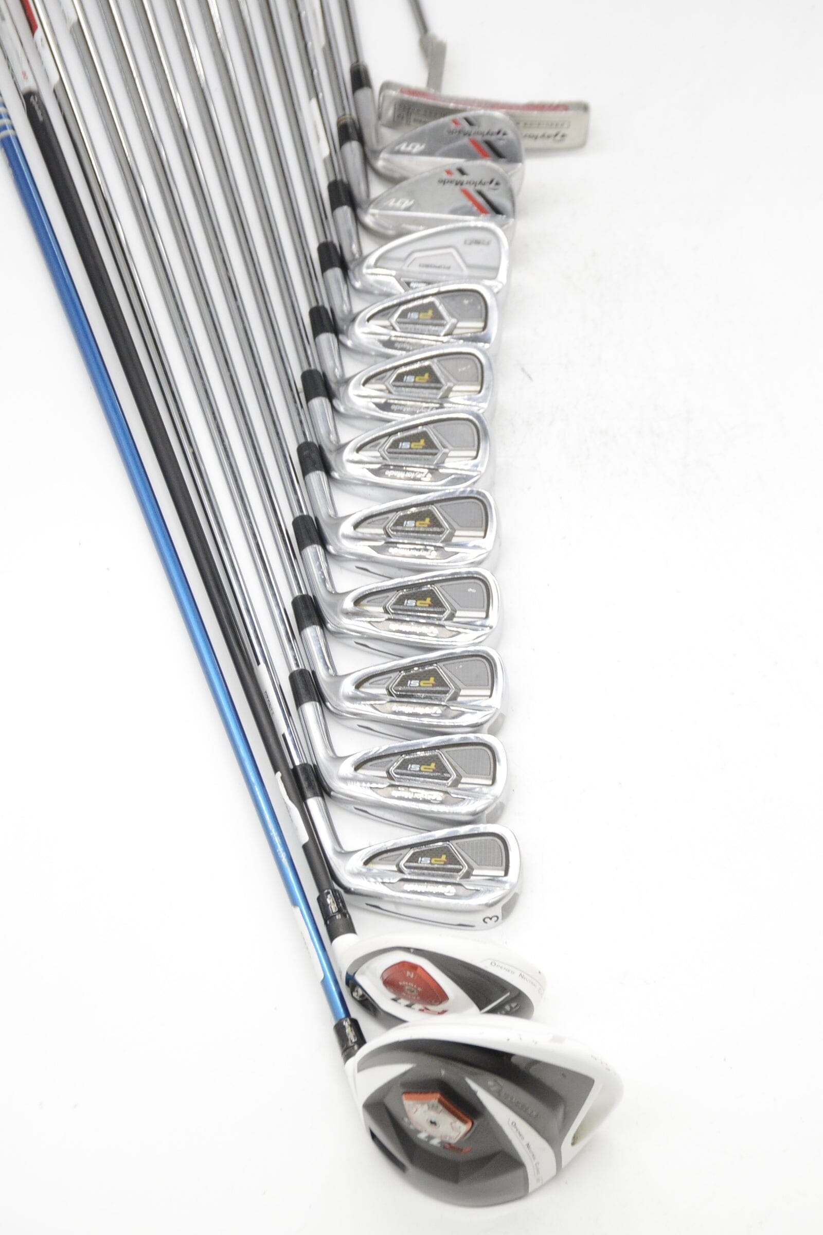 TaylorMade PSi Mixed Full Set S Flex Std Length Golf Clubs GolfRoots