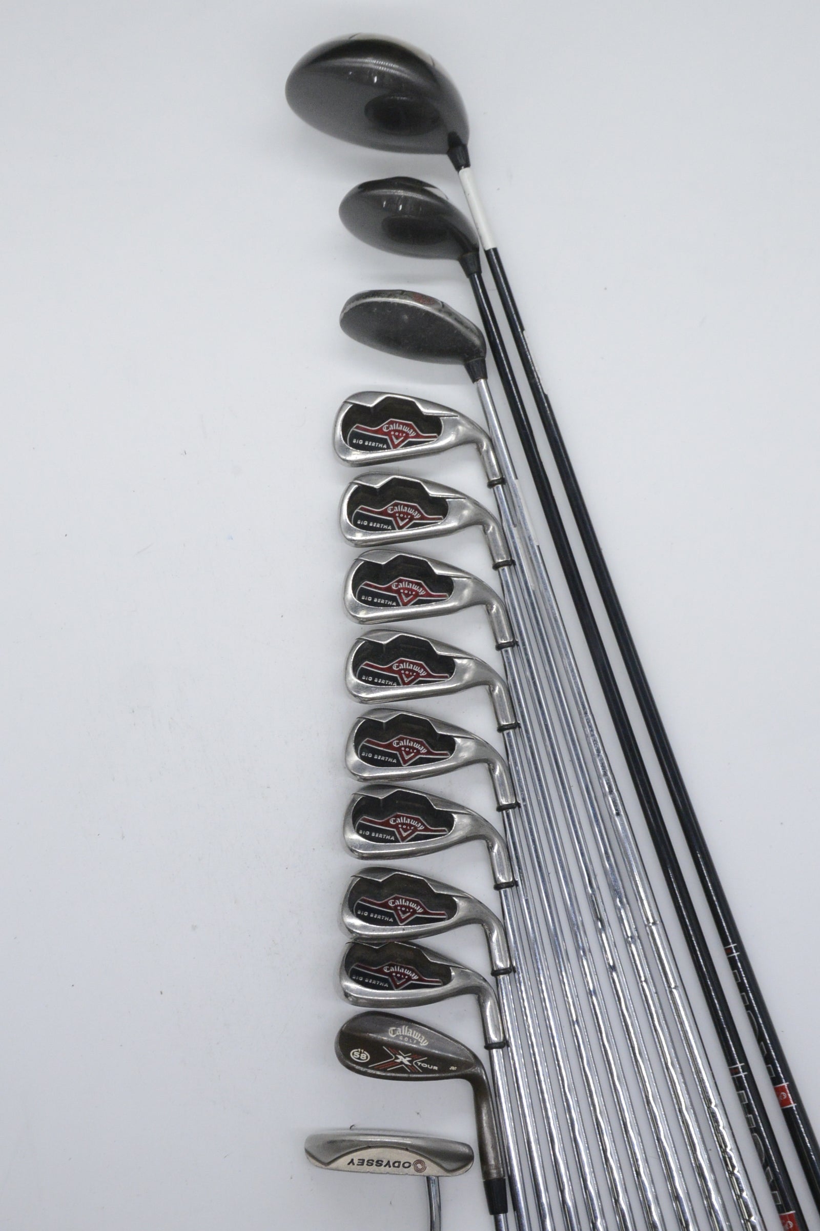 Callaway Big Bertha 2006 Mixed Full Set R Flex -0.25"