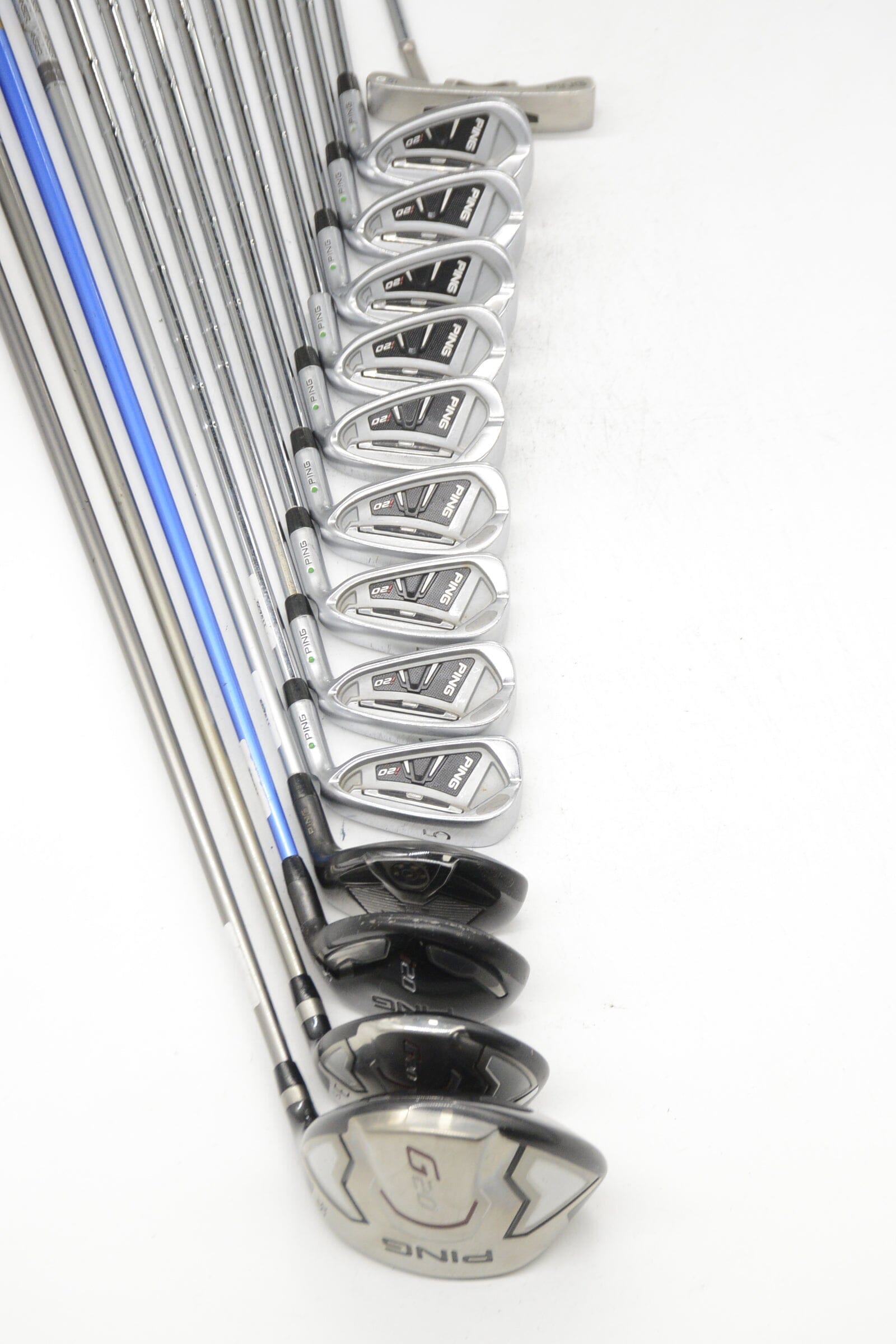 Ping I20 Mixed Full Set S Flex Std Length Golf Clubs GolfRoots