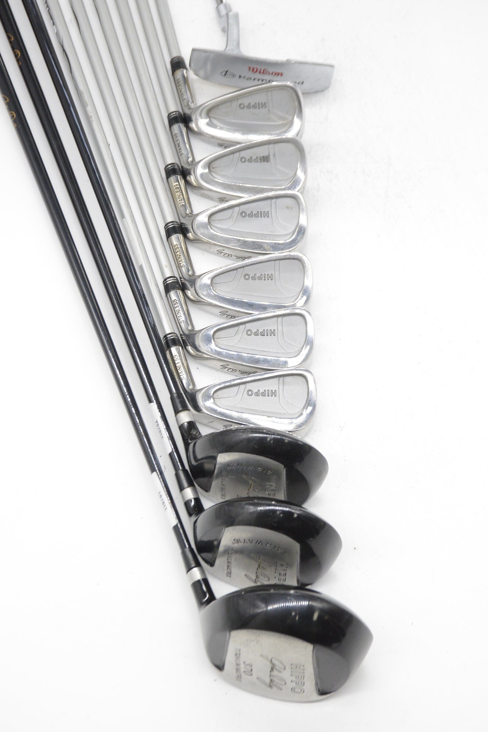 John Daly Hippo Mixed Full Set R Flex -1.5" Golf Clubs GolfRoots