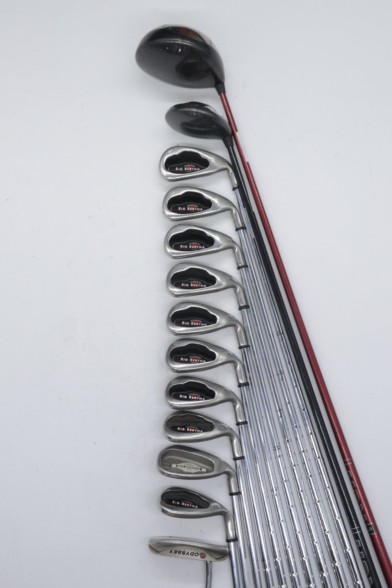 Callaway Big Bertha 2004 Mixed Full Set Uniflex +0.5" Golf Clubs GolfRoots