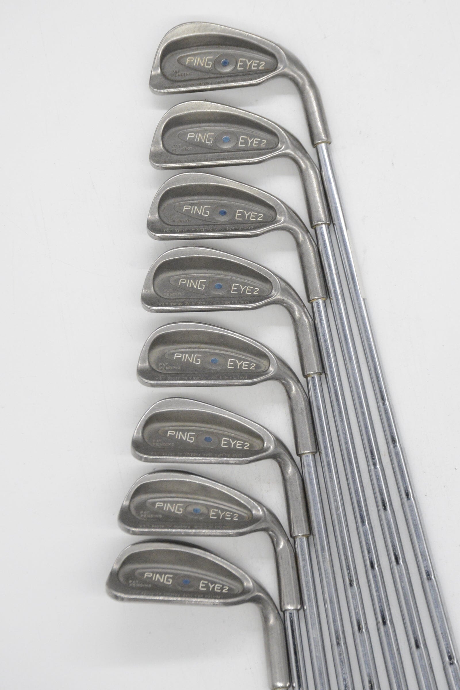 Ping Eye 2 3-PW Iron Set S Flex -0.25" Golf Clubs GolfRoots