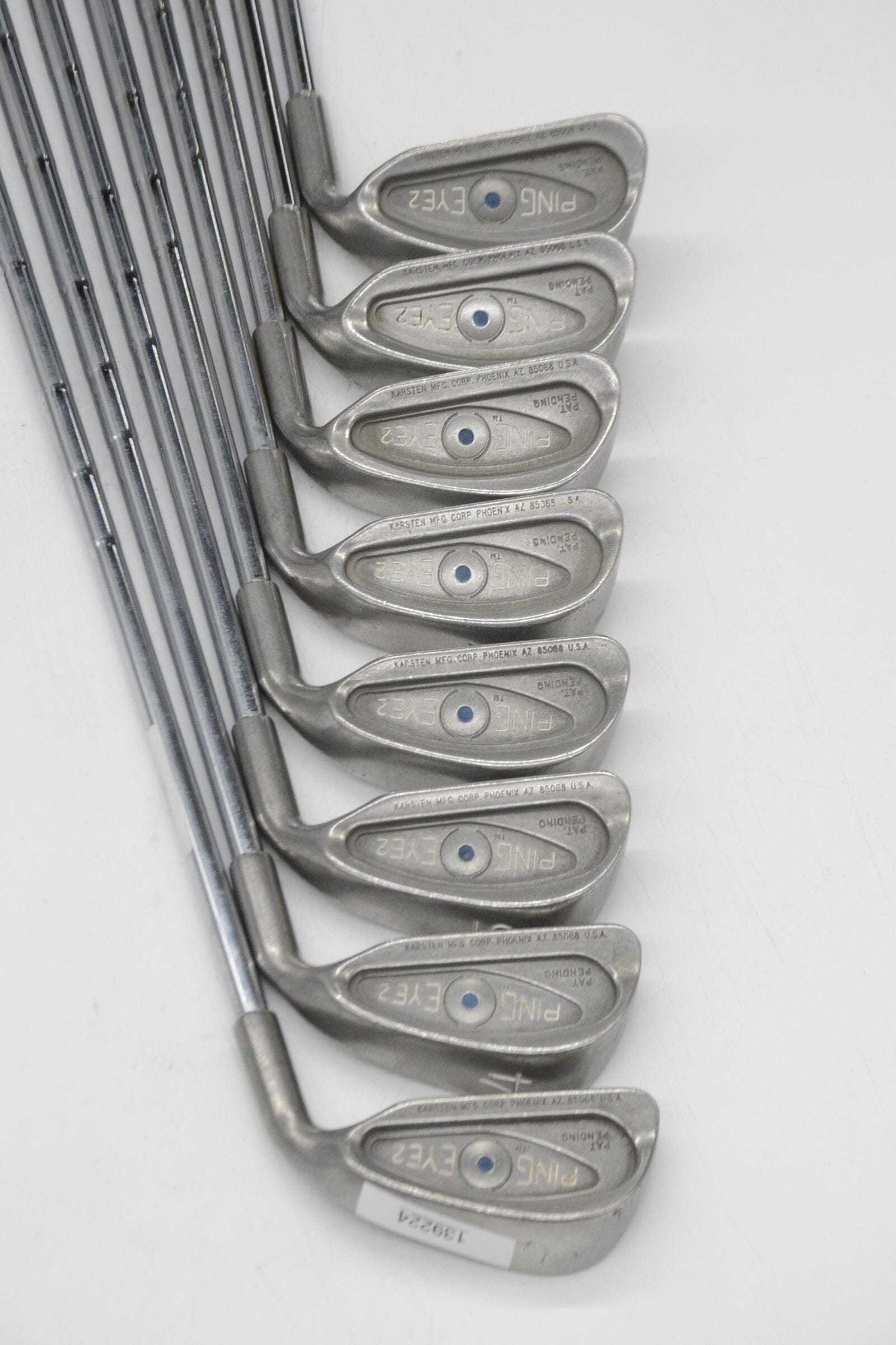Ping Eye 2 3-PW Iron Set S Flex -0.25" Golf Clubs GolfRoots