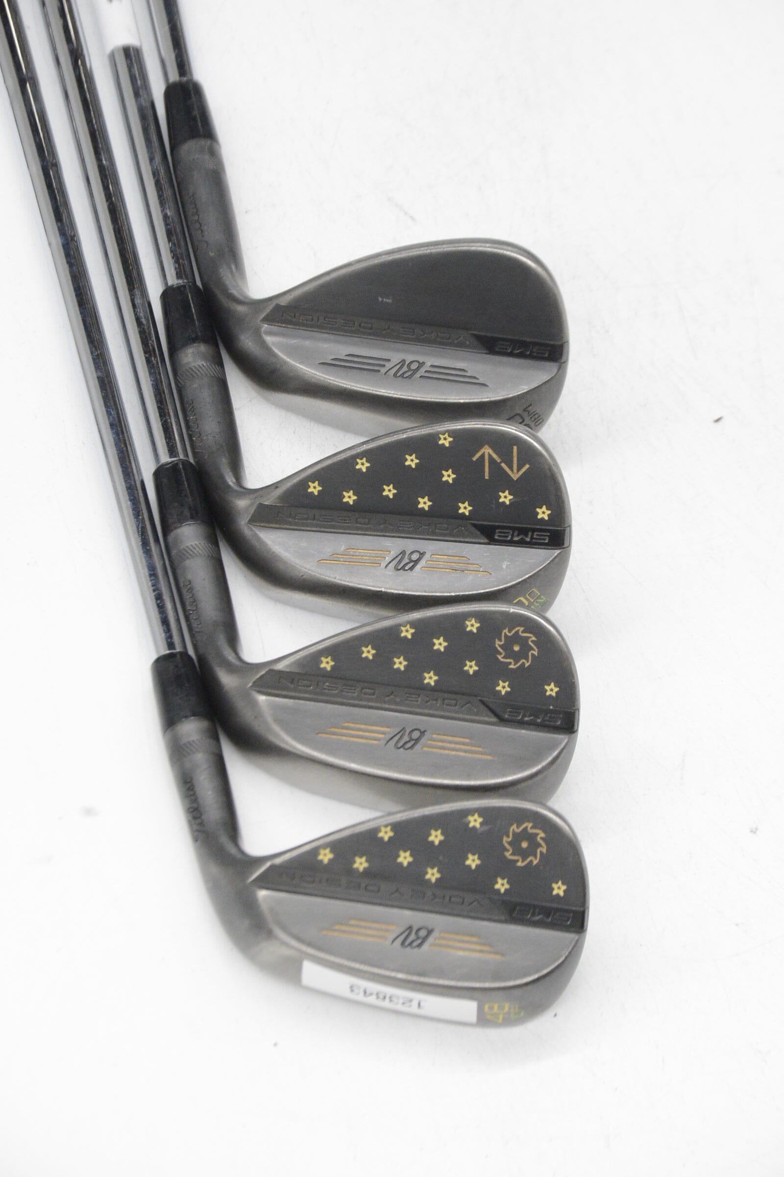 Titleist Vokey SM8 Jet Black 48, 52, 56, 60 Degree Wedge Set Wedge Flex Golf Clubs GolfRoots
