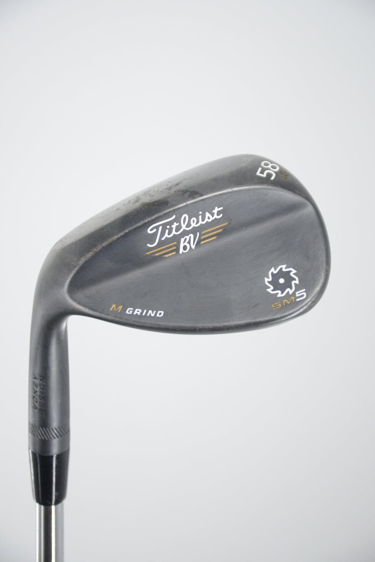 Lefty Titleist Vokey SM5 Raw Black 58 Degree Wedge S Flex 35.5" Golf Wedges Titleist