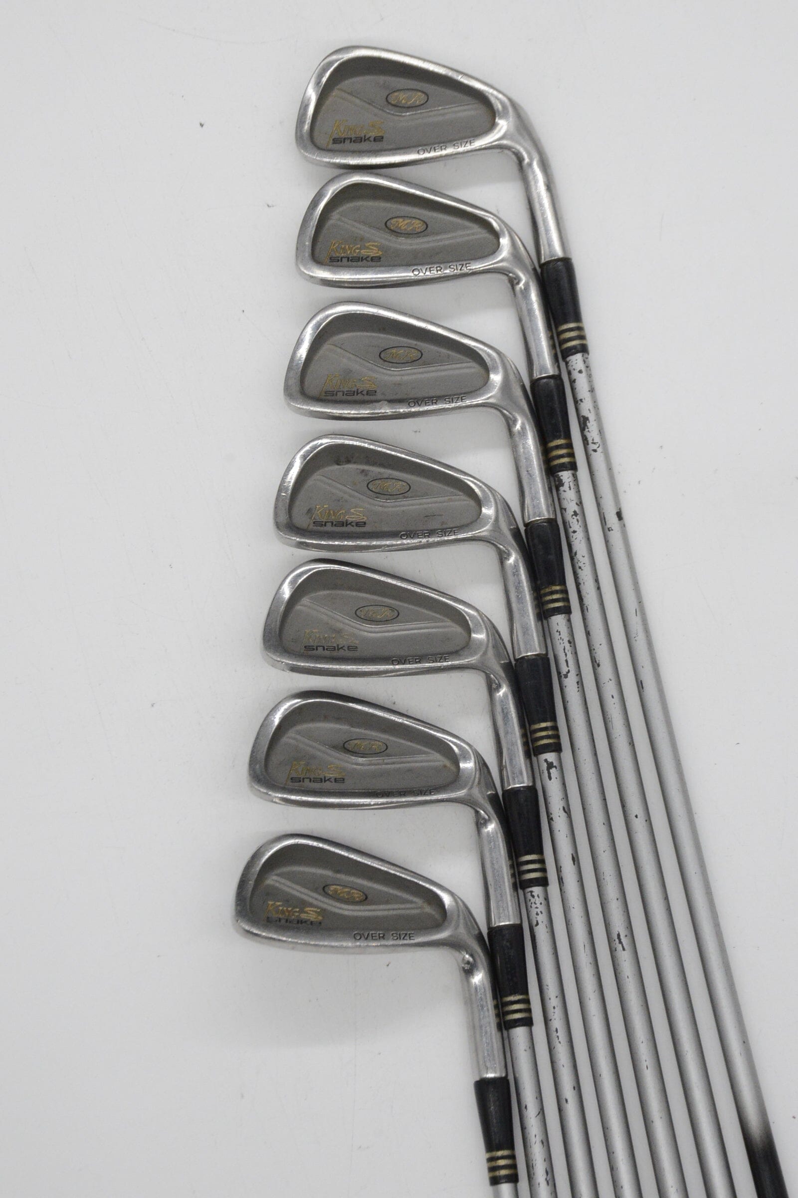 King Snake Oversize 3-8, PW Iron Set S Flex +0.25" Golf Clubs GolfRoots
