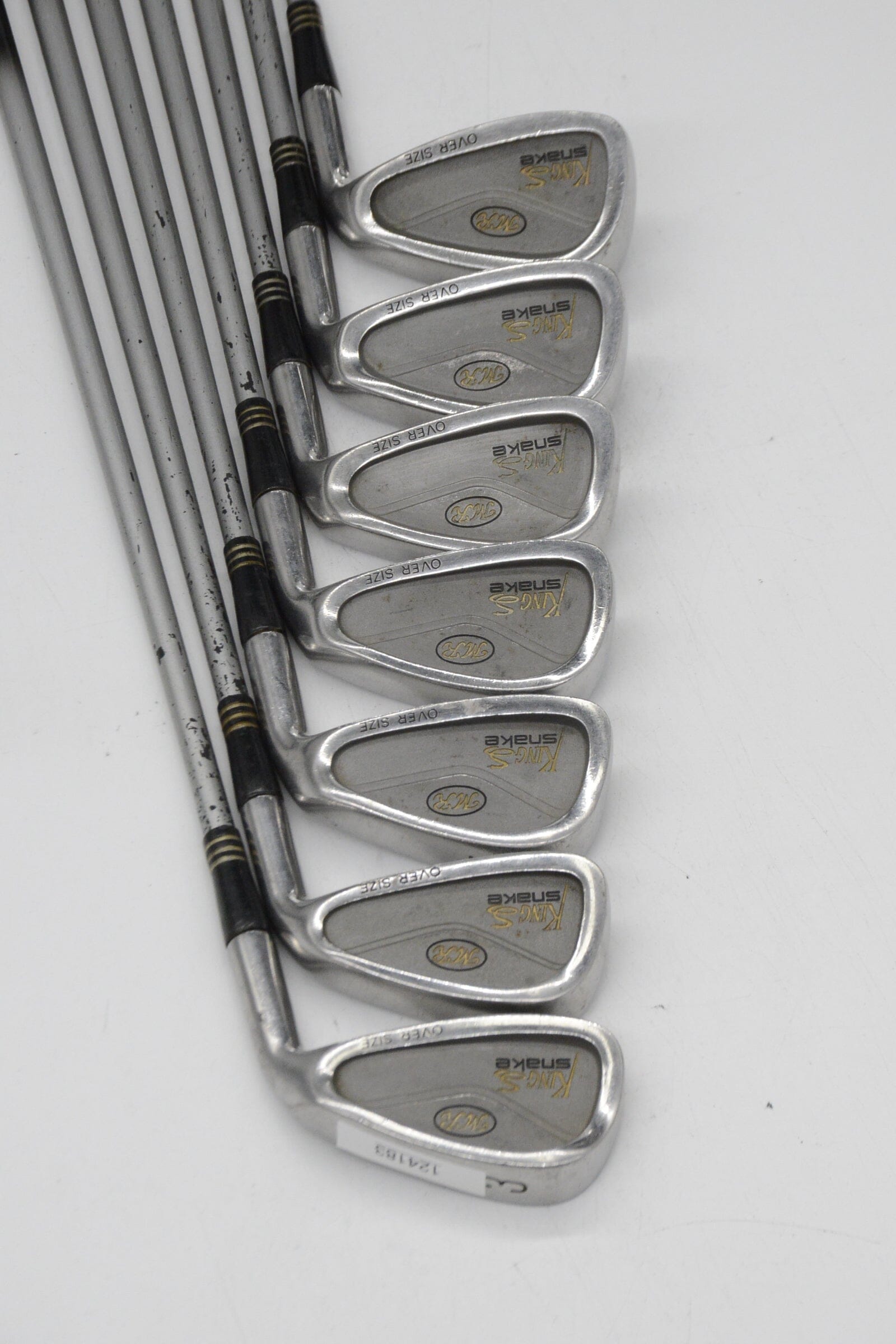 King Snake Oversize 3-8, PW Iron Set S Flex +0.25" Golf Clubs GolfRoots