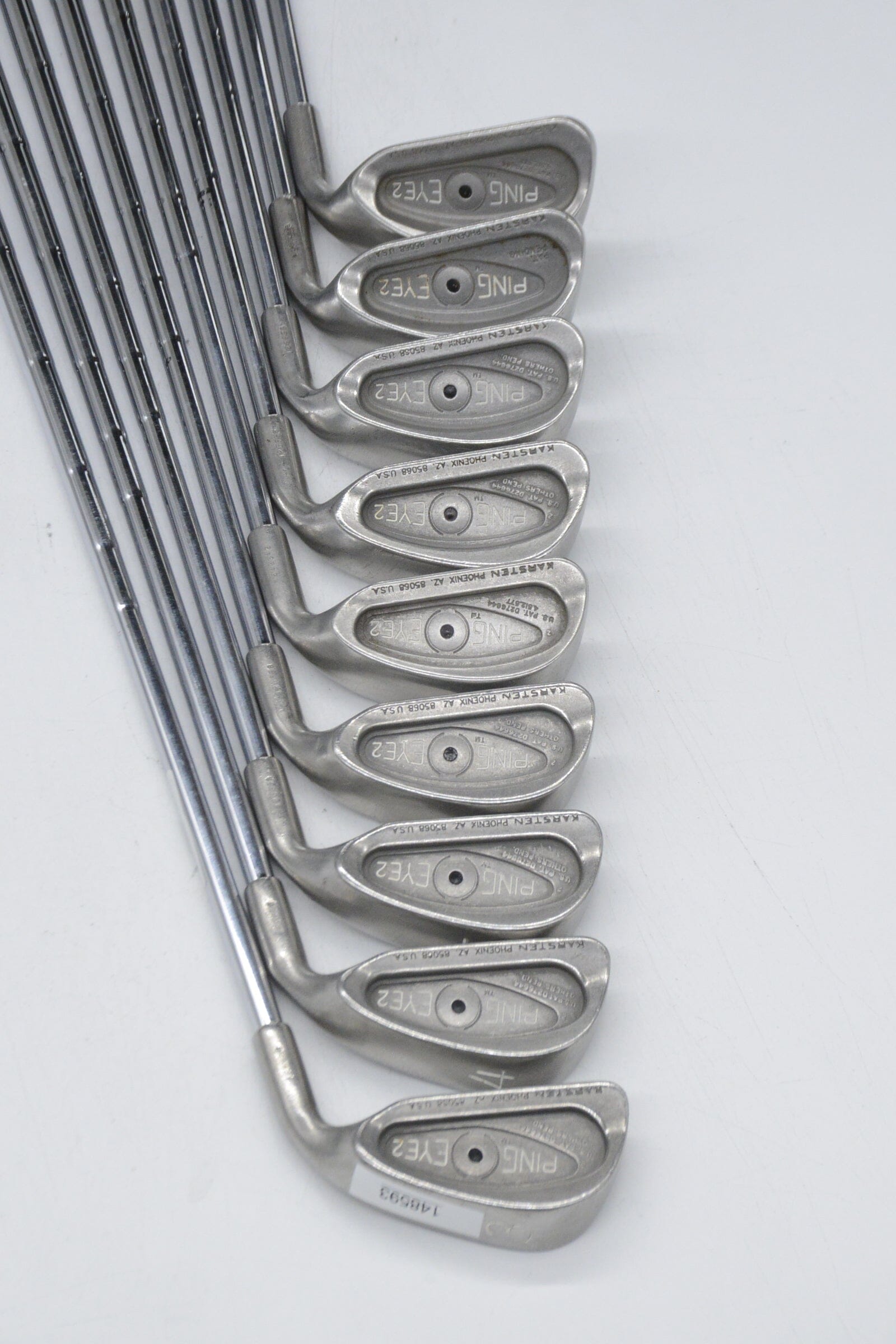 Ping Eye 2 3-PW, SW Iron Set S Flex Std Length Golf Clubs GolfRoots