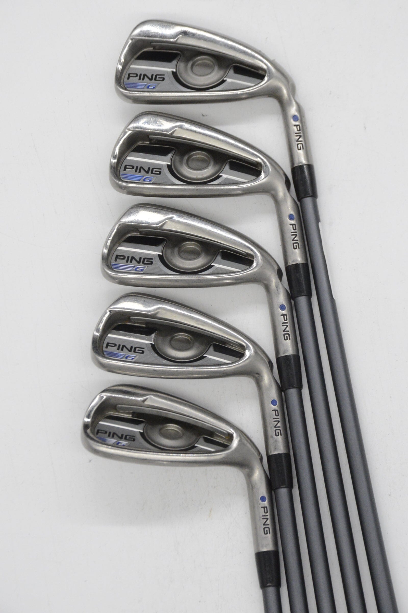 Ping G 5-8, PW Iron Set S Flex +0.25" Golf Clubs GolfRoots