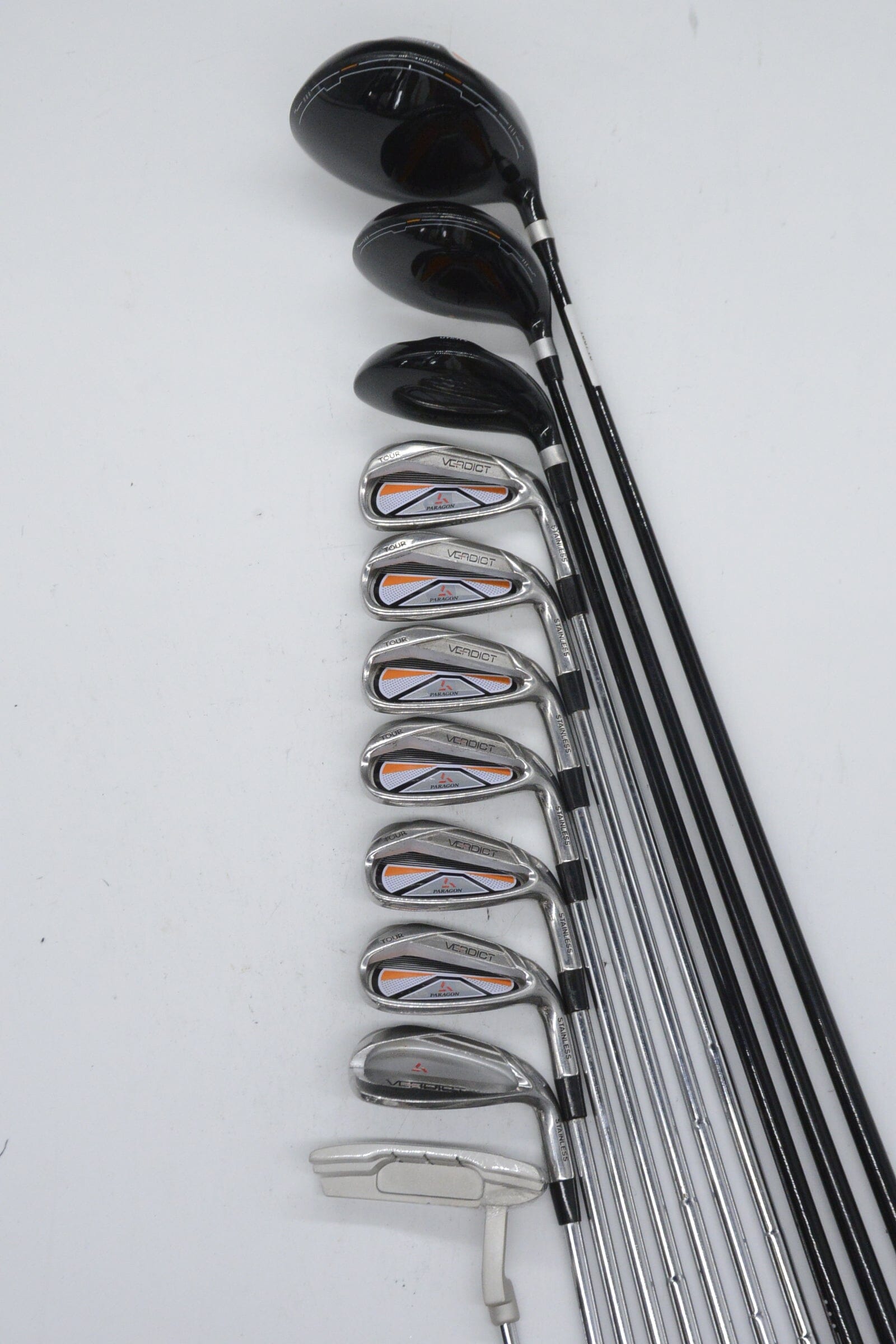 Paragon Verdict Tour Mixed Full Set R Flex Std Length Golf Clubs GolfRoots