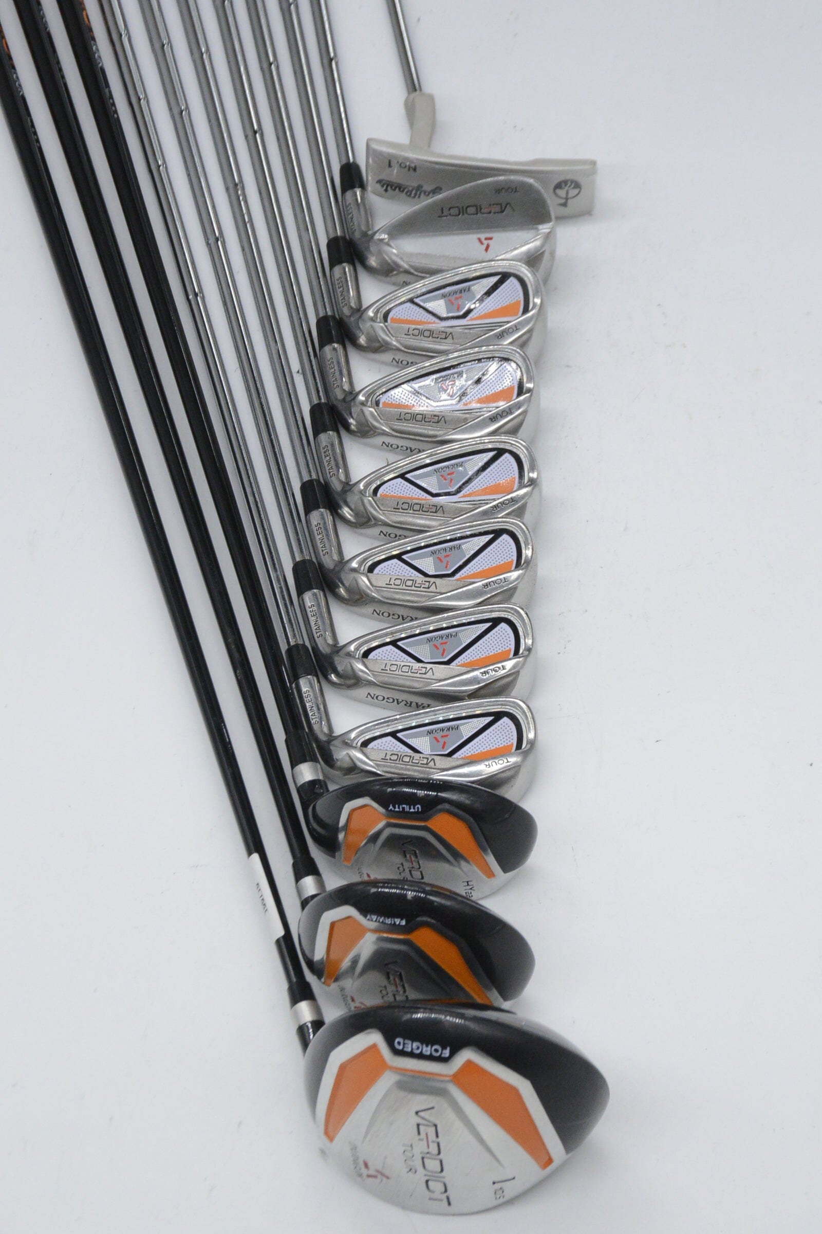 Paragon Verdict Tour Mixed Full Set R Flex Std Length Golf Clubs GolfRoots