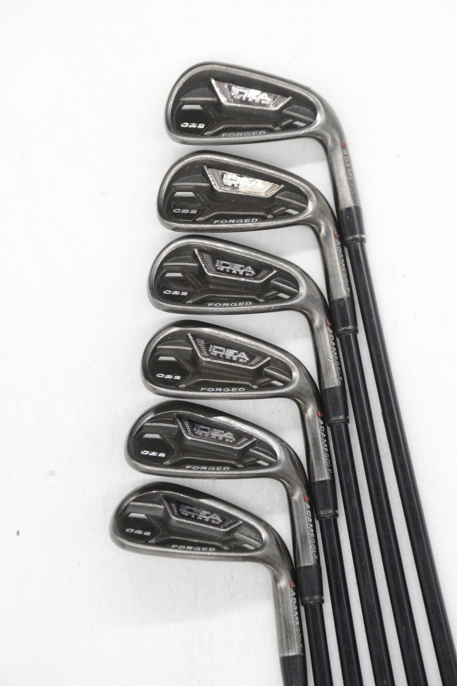 Adams Idea Pro Black Cb2 6-GW Iron Set SR Flex +0.25" Golf Clubs GolfRoots