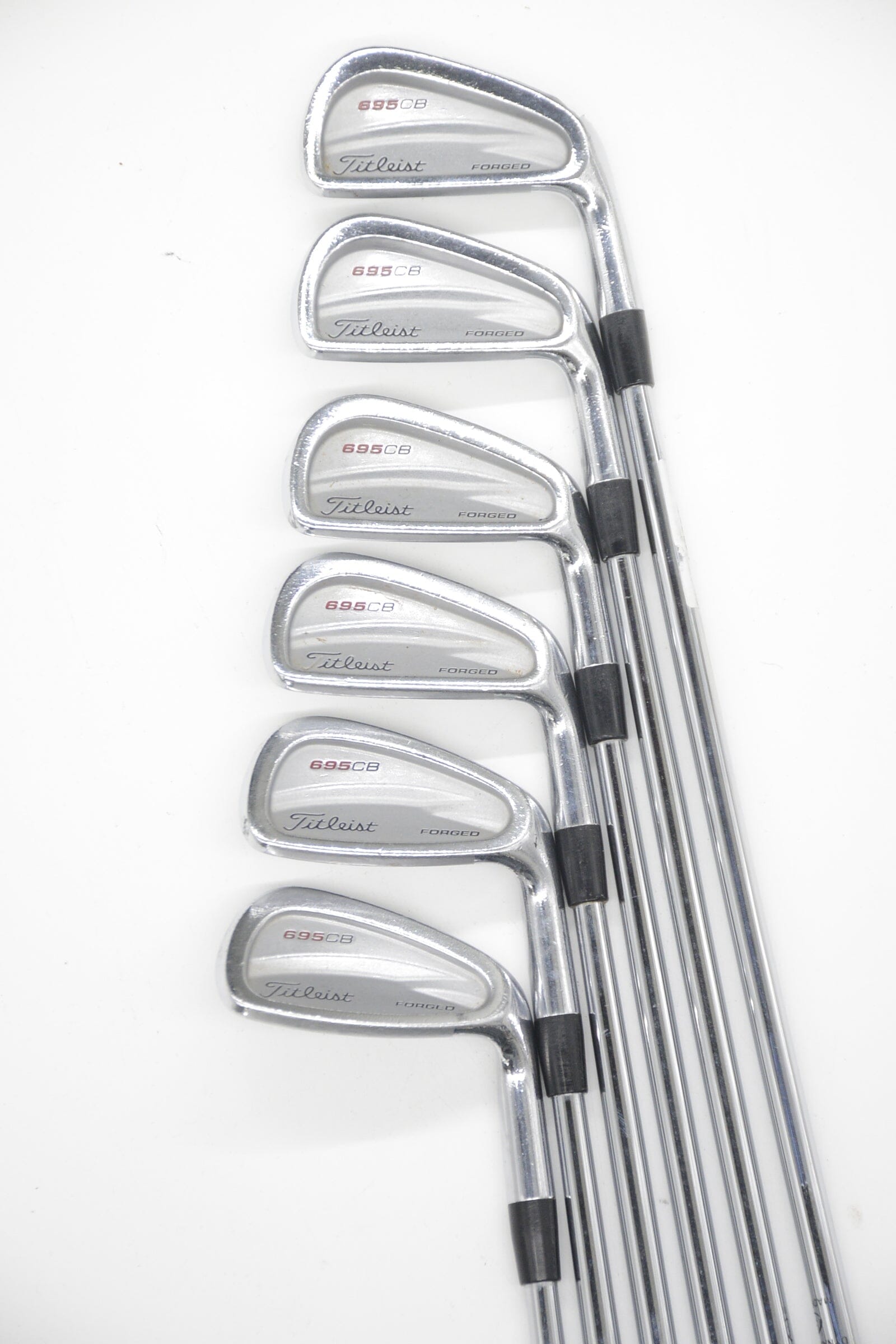 Titleist 695 CB Forged 4-8, PW Iron Set R Flex Std Length Golf Clubs GolfRoots