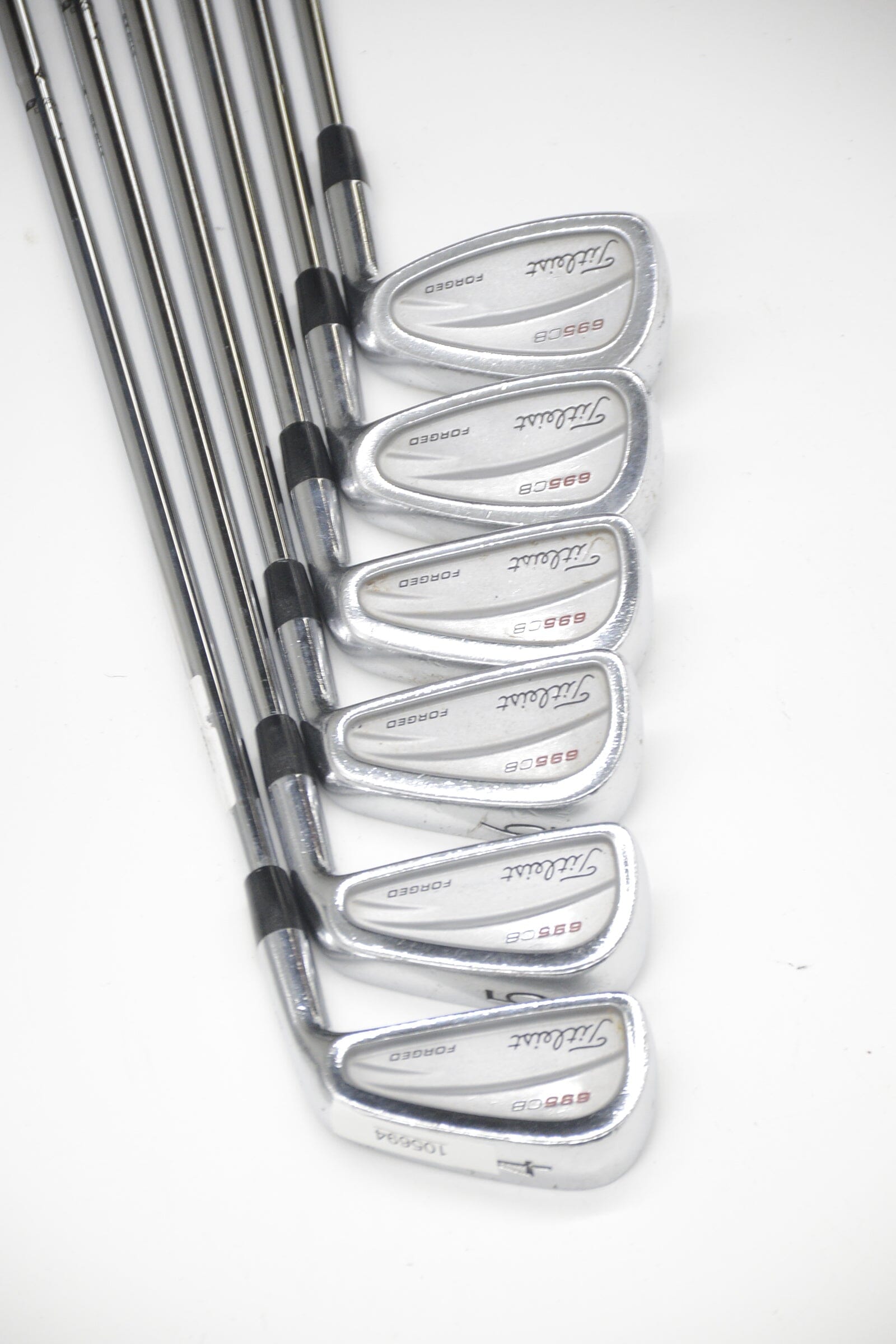 Titleist 695 CB Forged 4-8, PW Iron Set R Flex Std Length Golf Clubs GolfRoots