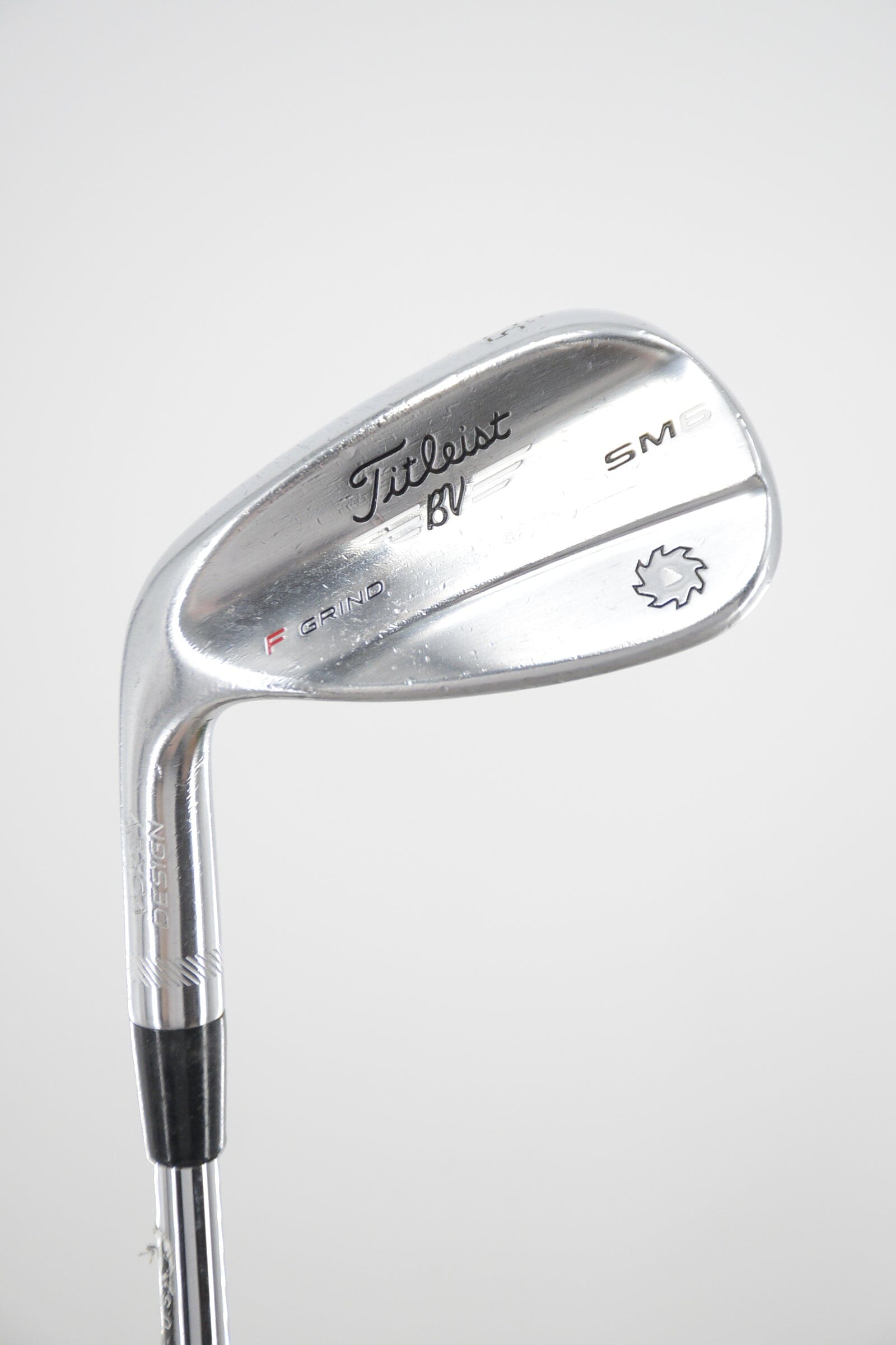 Lefty Titleist Vokey SM6 Tour Chrome 52 Degree Wedge S Flex 35.75" Golf Clubs GolfRoots