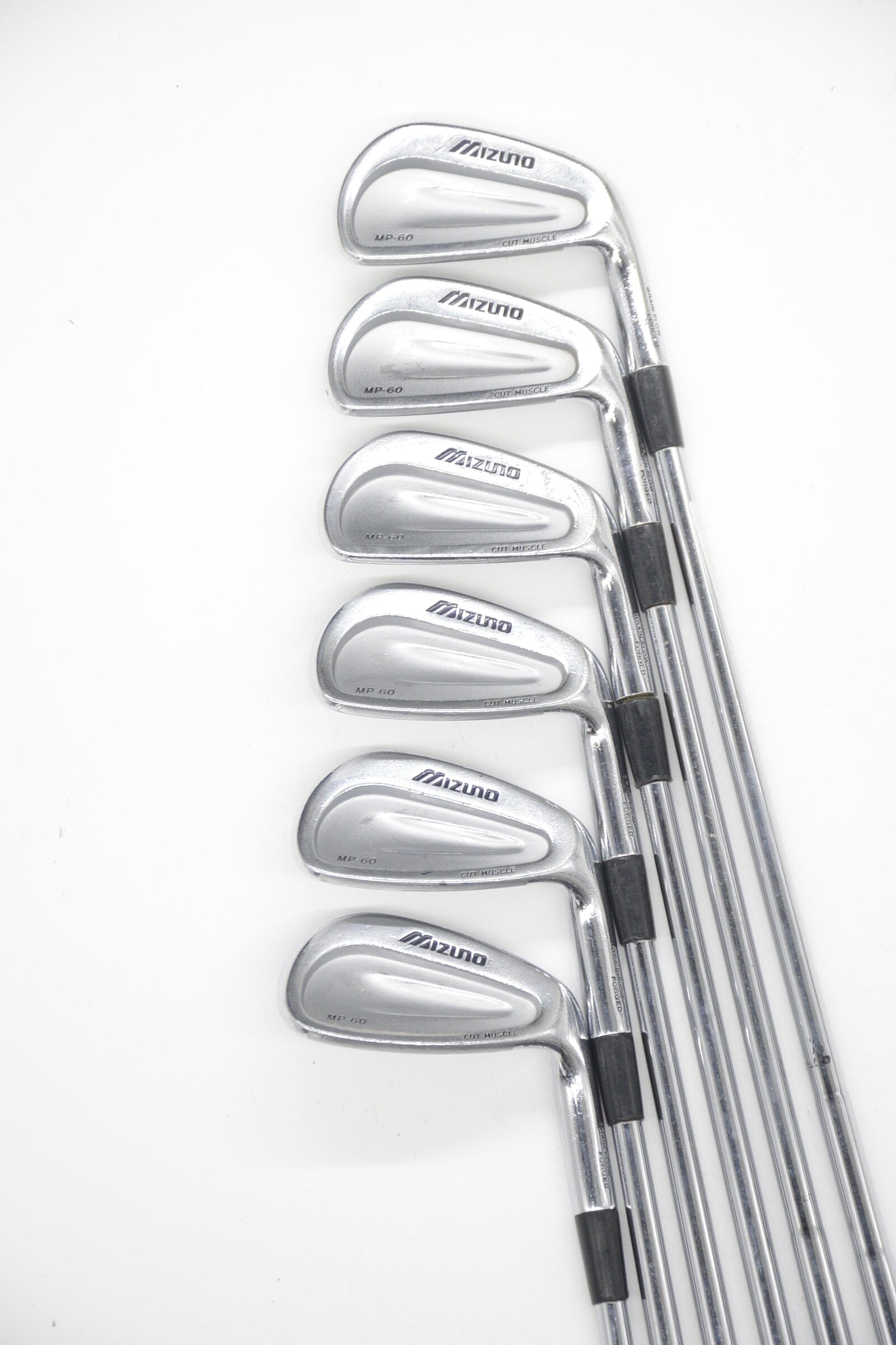 Mizuno MP 60 5-PW Iron Set S Flex +0.75" Golf Clubs GolfRoots