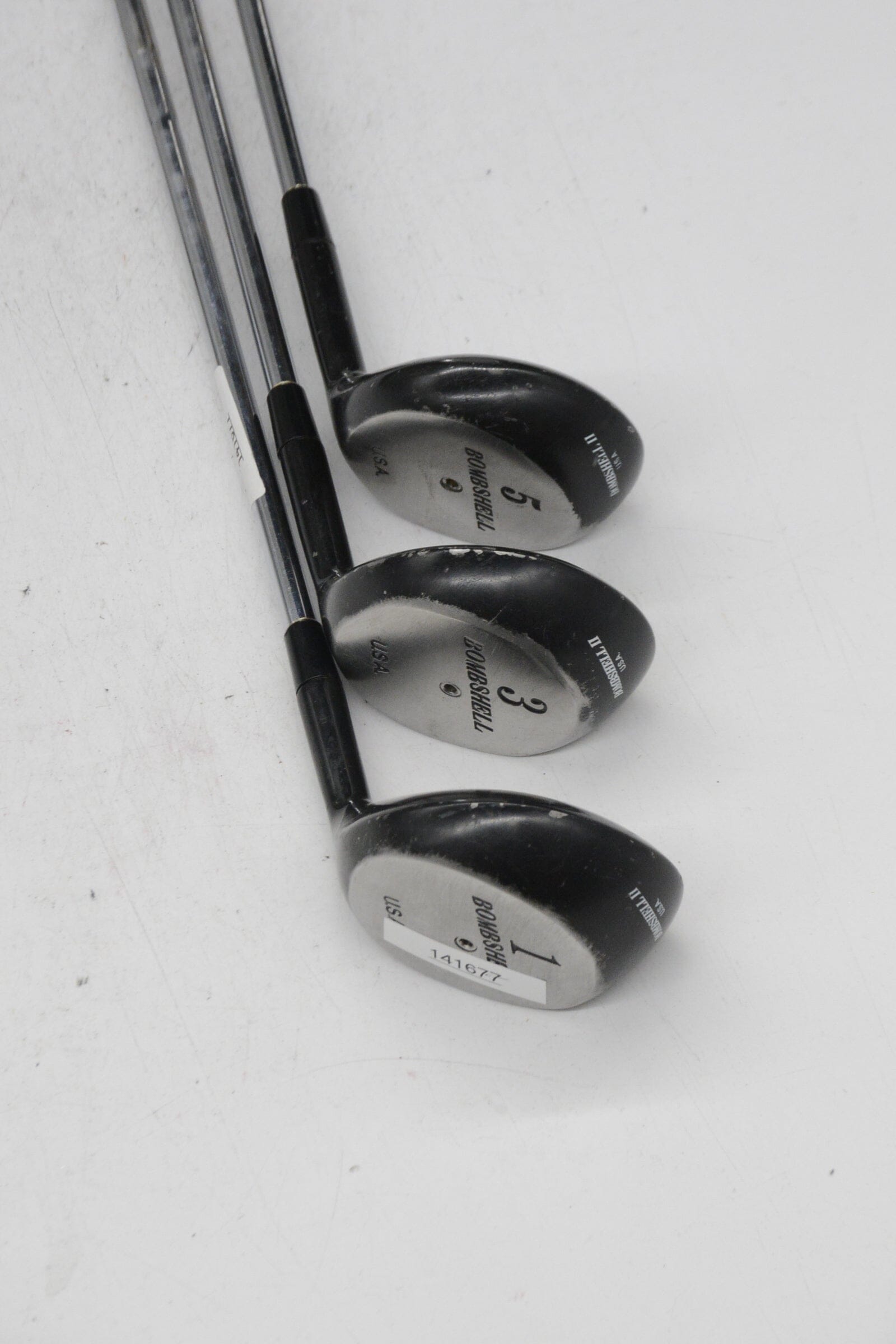 Pinseeker Bombshell D, 3W, 5W Wood Set S Flex Golf Clubs GolfRoots