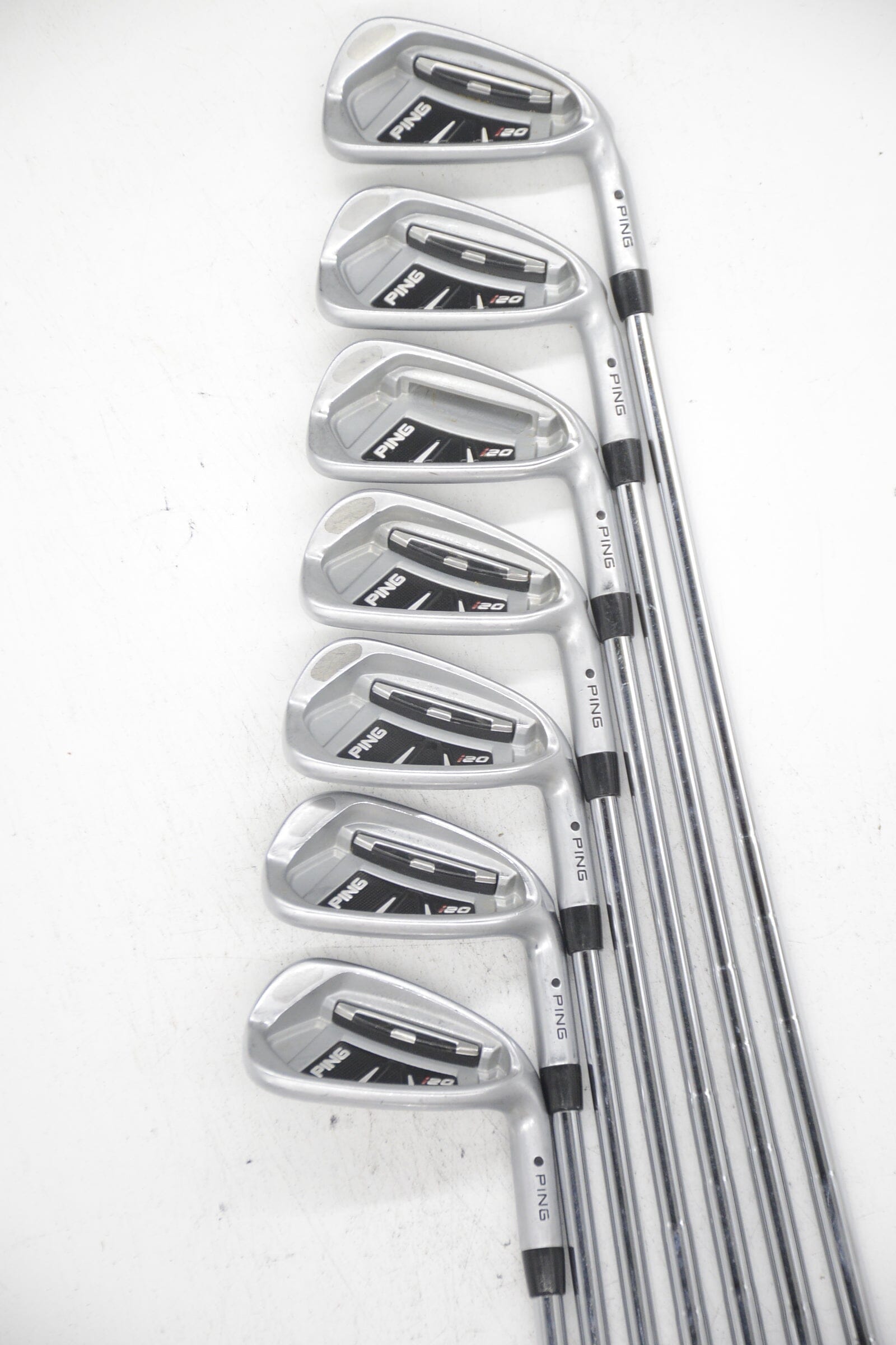 Ping I20 4-PW Iron Set S Flex +0.5" Golf Clubs GolfRoots