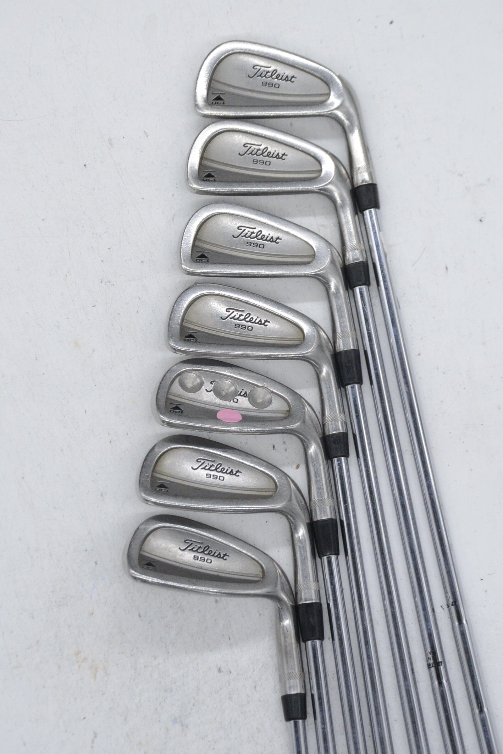Titleist DCI 990 4-PW Iron Set S Flex +0.25" Golf Clubs GolfRoots