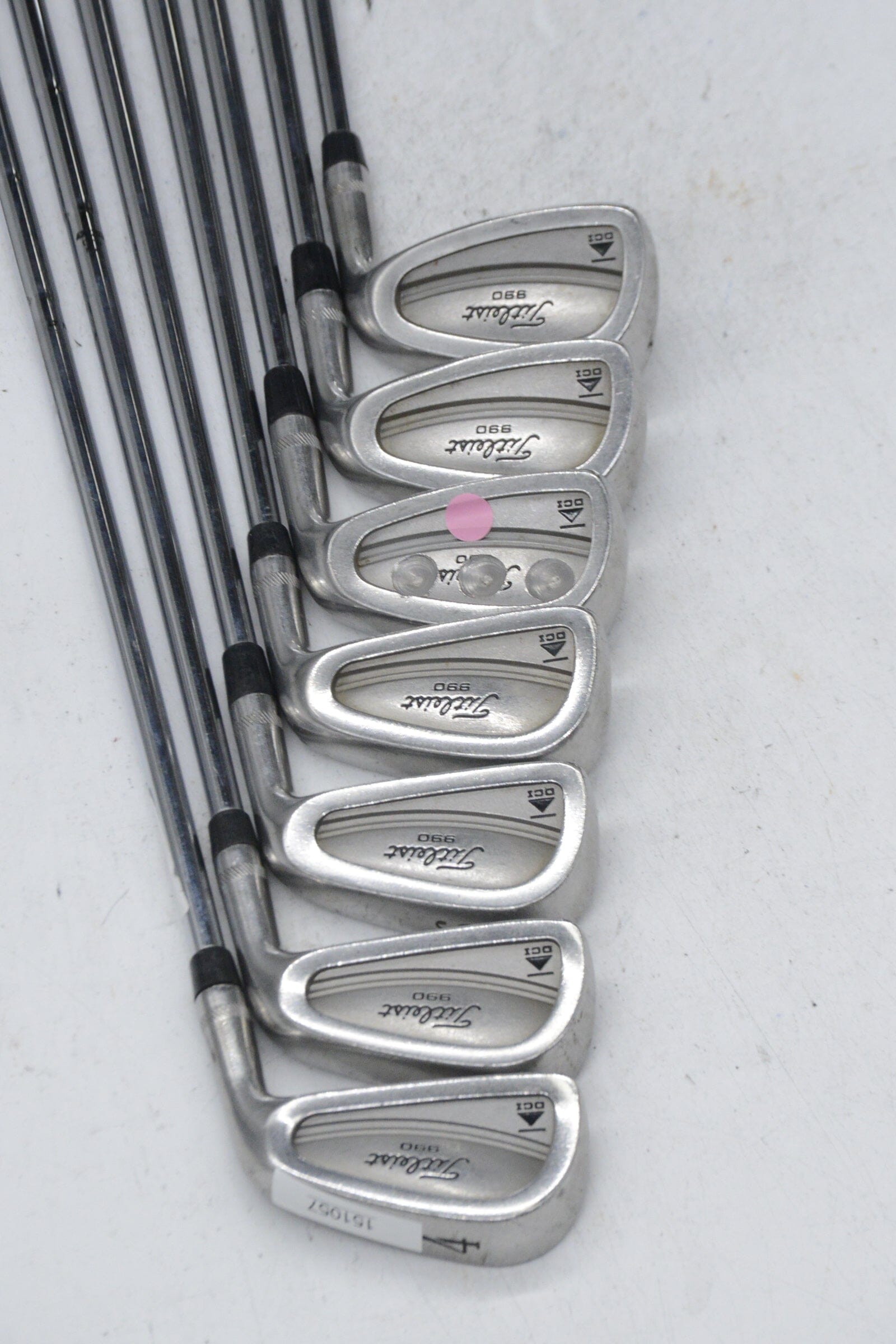 Titleist DCI 990 4-PW Iron Set S Flex +0.25" Golf Clubs GolfRoots