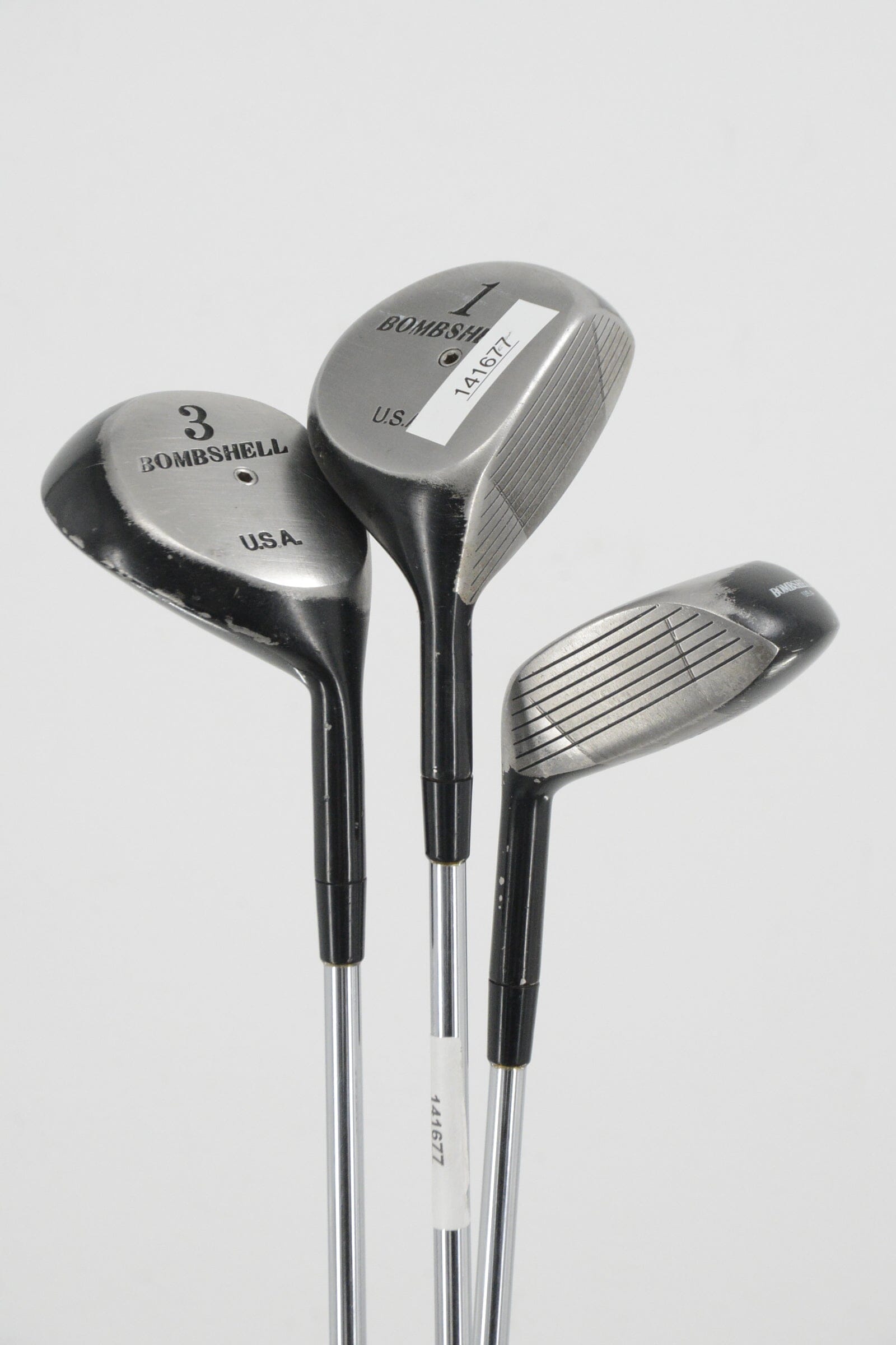 Pinseeker Bombshell D, 3W, 5W Wood Set S Flex Golf Clubs GolfRoots