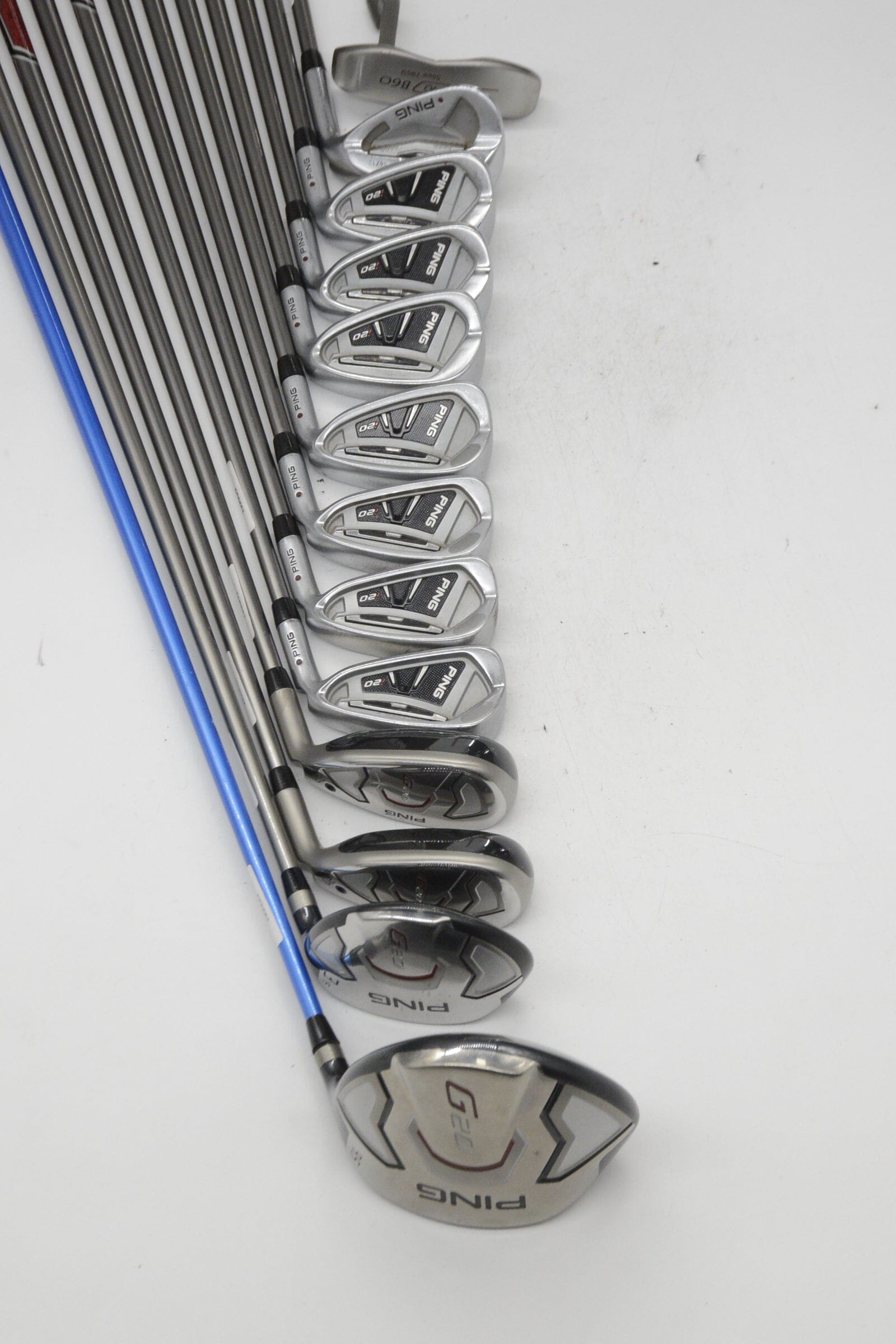 Ping I20 Mixed Full Set S Flex +0.75" Golf Clubs GolfRoots