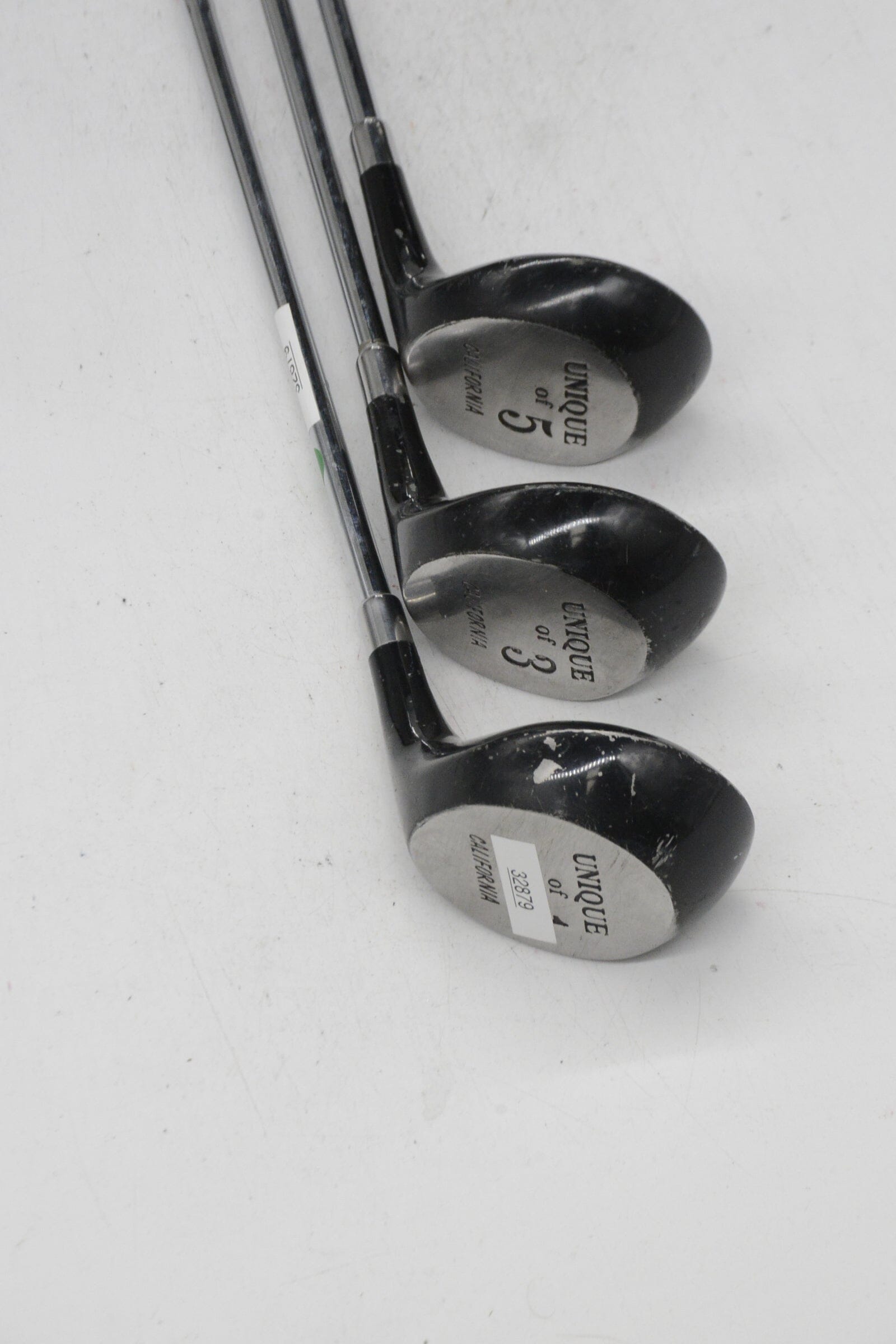 Unique California D, 3W, 5W Wood Set R Flex Golf Clubs GolfRoots