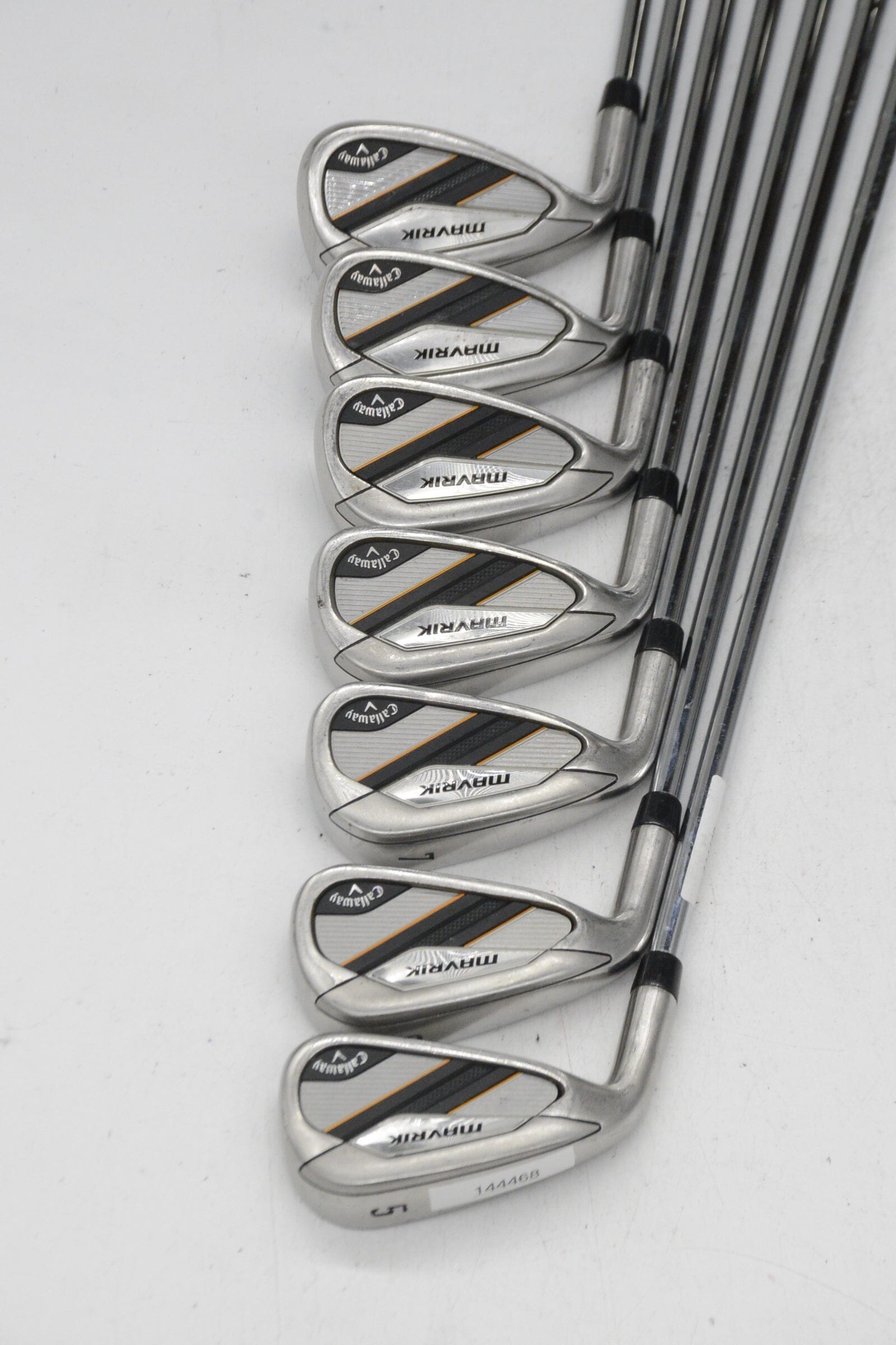 Lefty Callaway Mavrik 5-AW Iron Set S Flex Std Length Golf Clubs GolfRoots