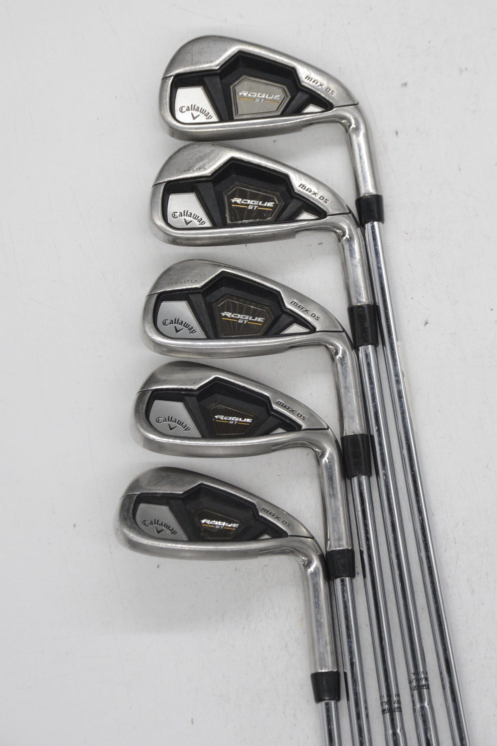 Callaway Rogue ST Max OS 6-7, 9-AW Iron Set R Flex -1.25" Golf Clubs GolfRoots
