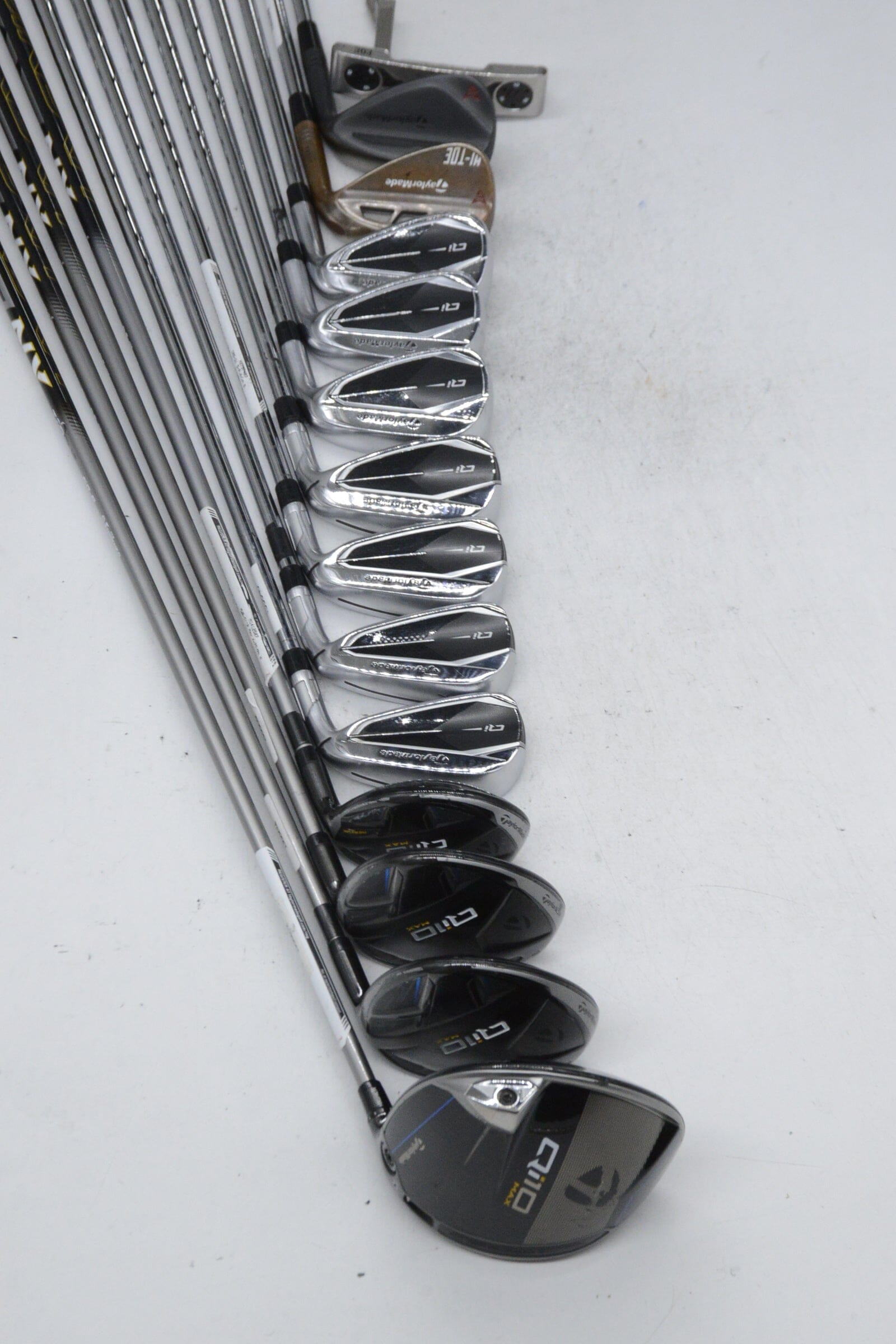 TaylorMade Qi Mixed Full Set R Flex Std Length Golf Clubs GolfRoots