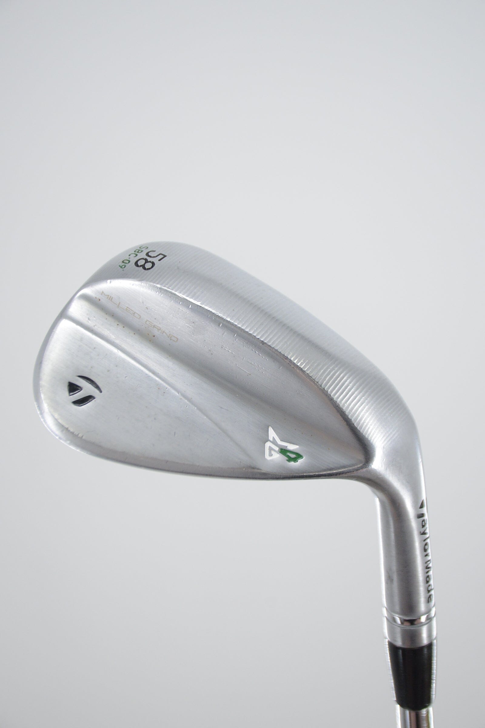 TaylorMade Milled Grind 4 Satin Chrome 58 Degree Wedge S Flex 35" Golf Clubs GolfRoots
